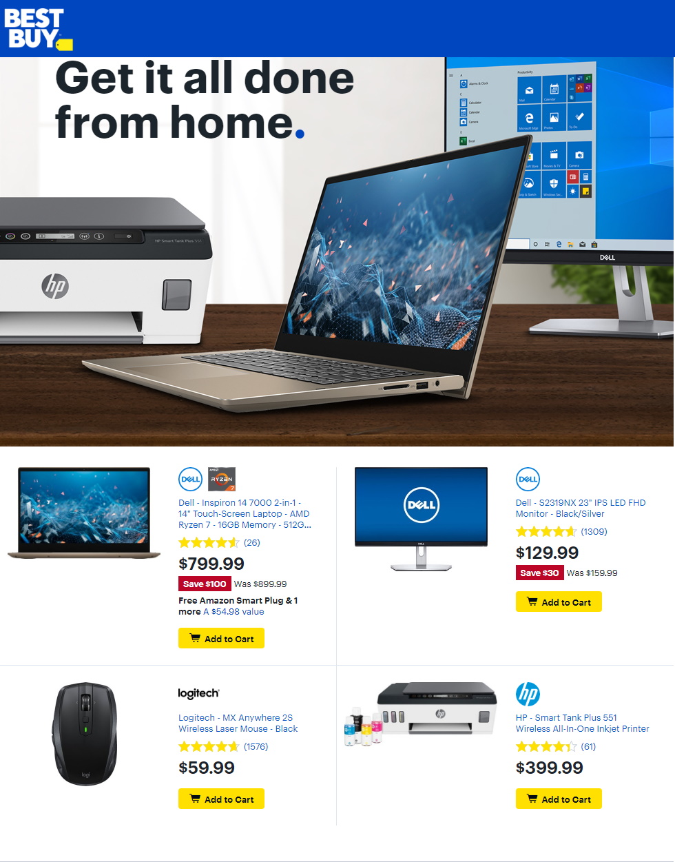 Best Buy Ad from 07/24/2020
