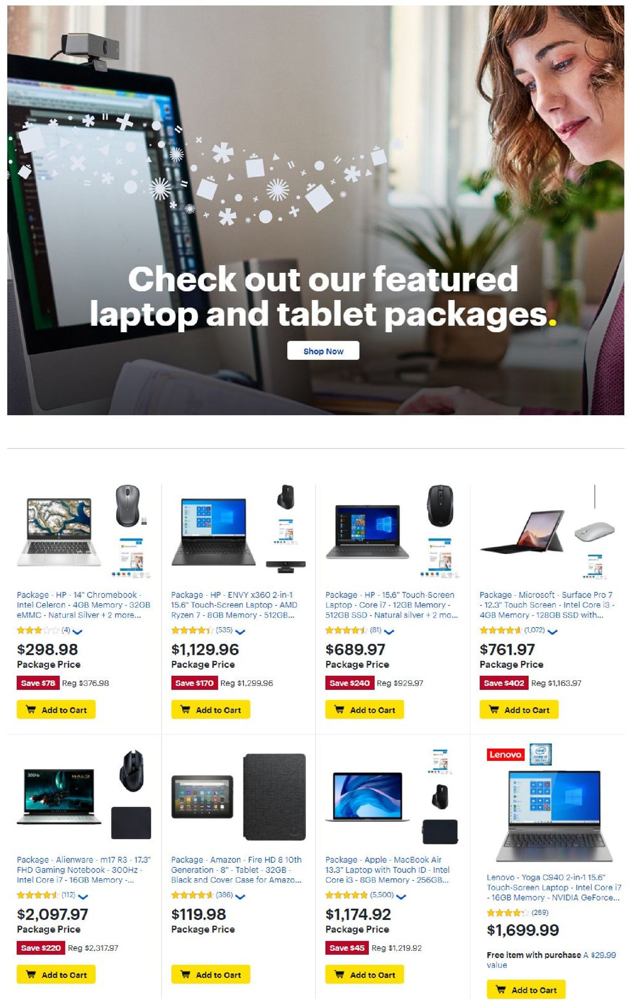 Best Buy Ad from 10/30/2020