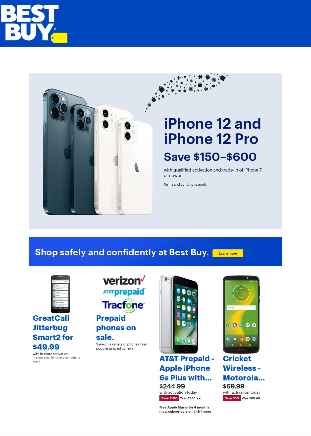 Best Buy Ad from 01/08/2021