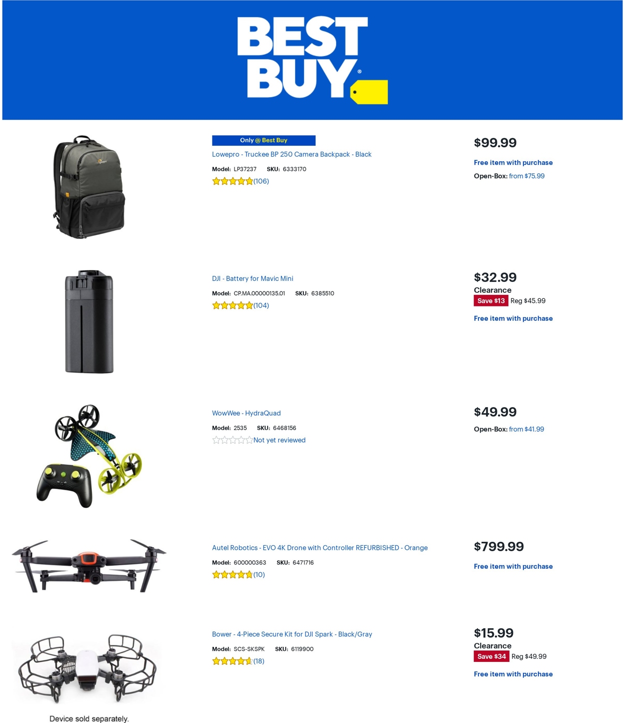 Best Buy Ad from 03/04/2022
