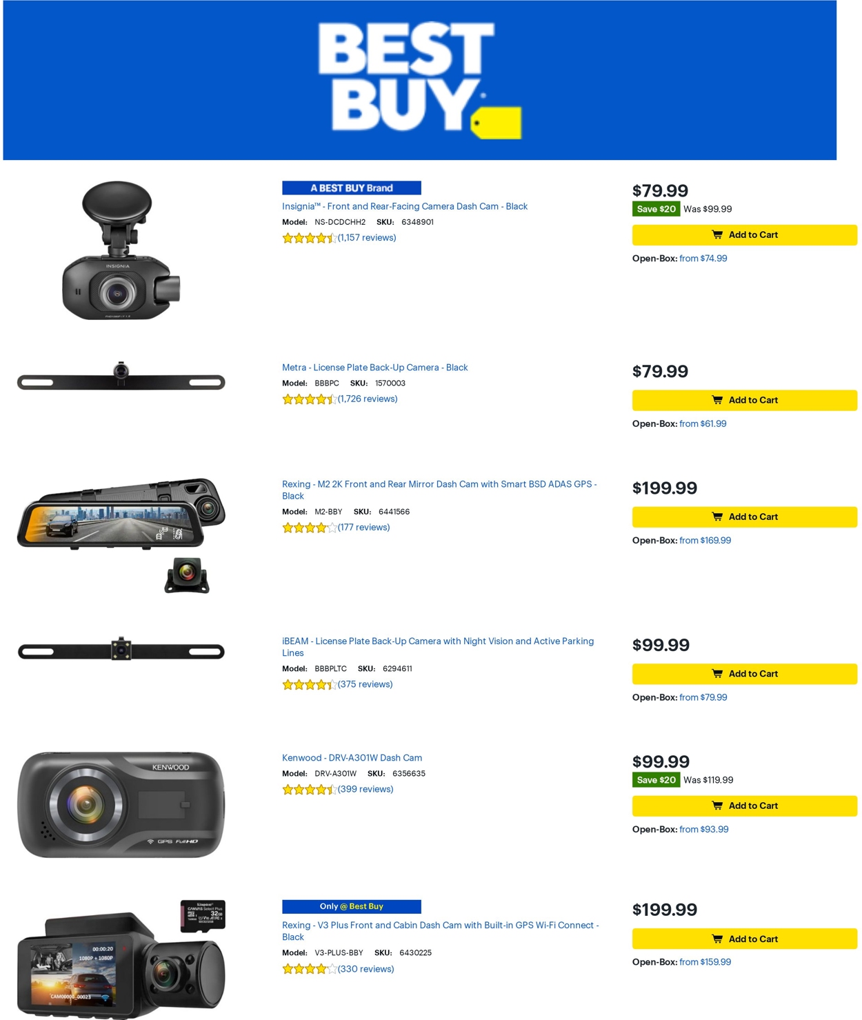 Best Buy Ad from 05/13/2022