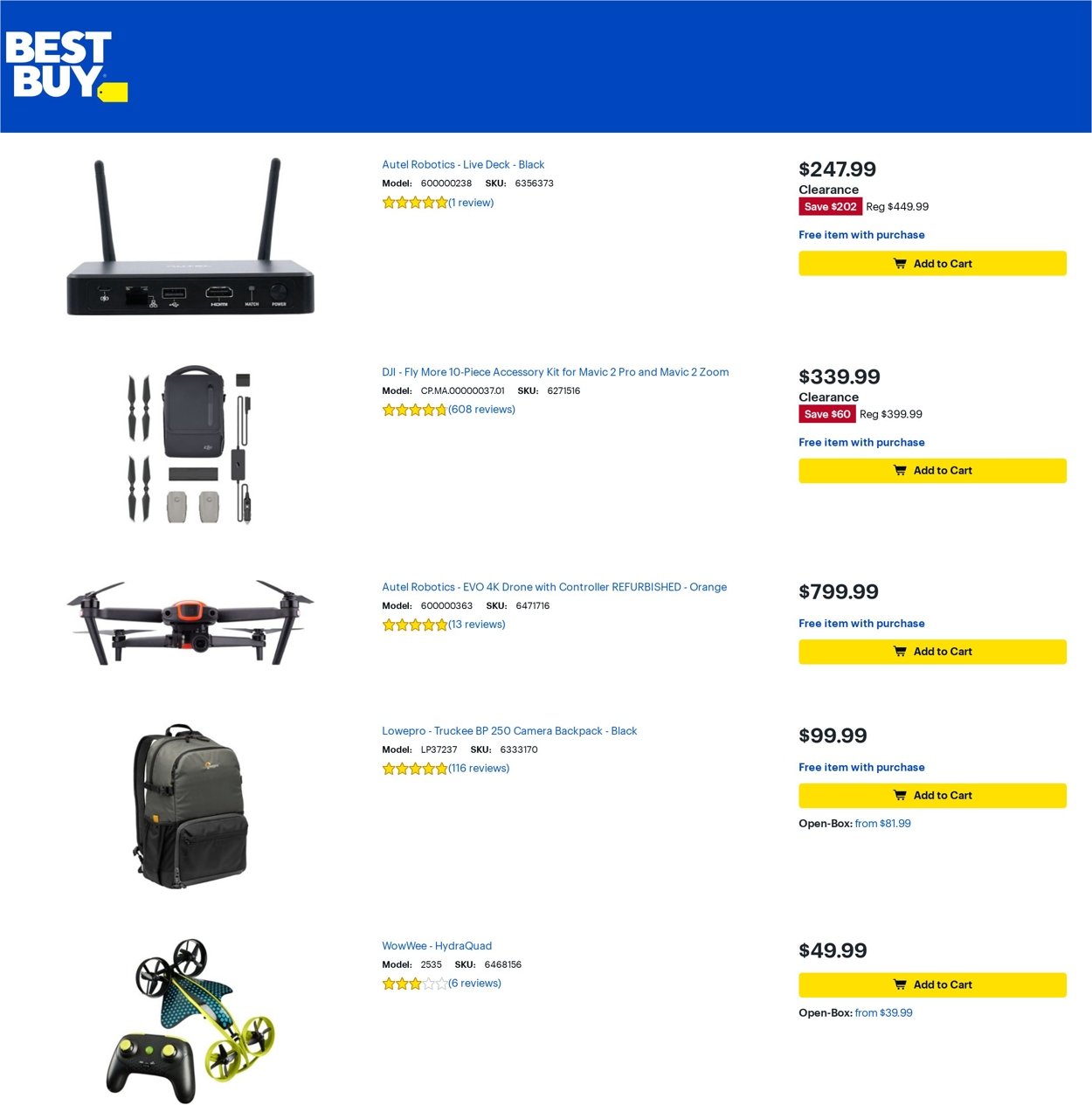 Best Buy Ad from 06/03/2022