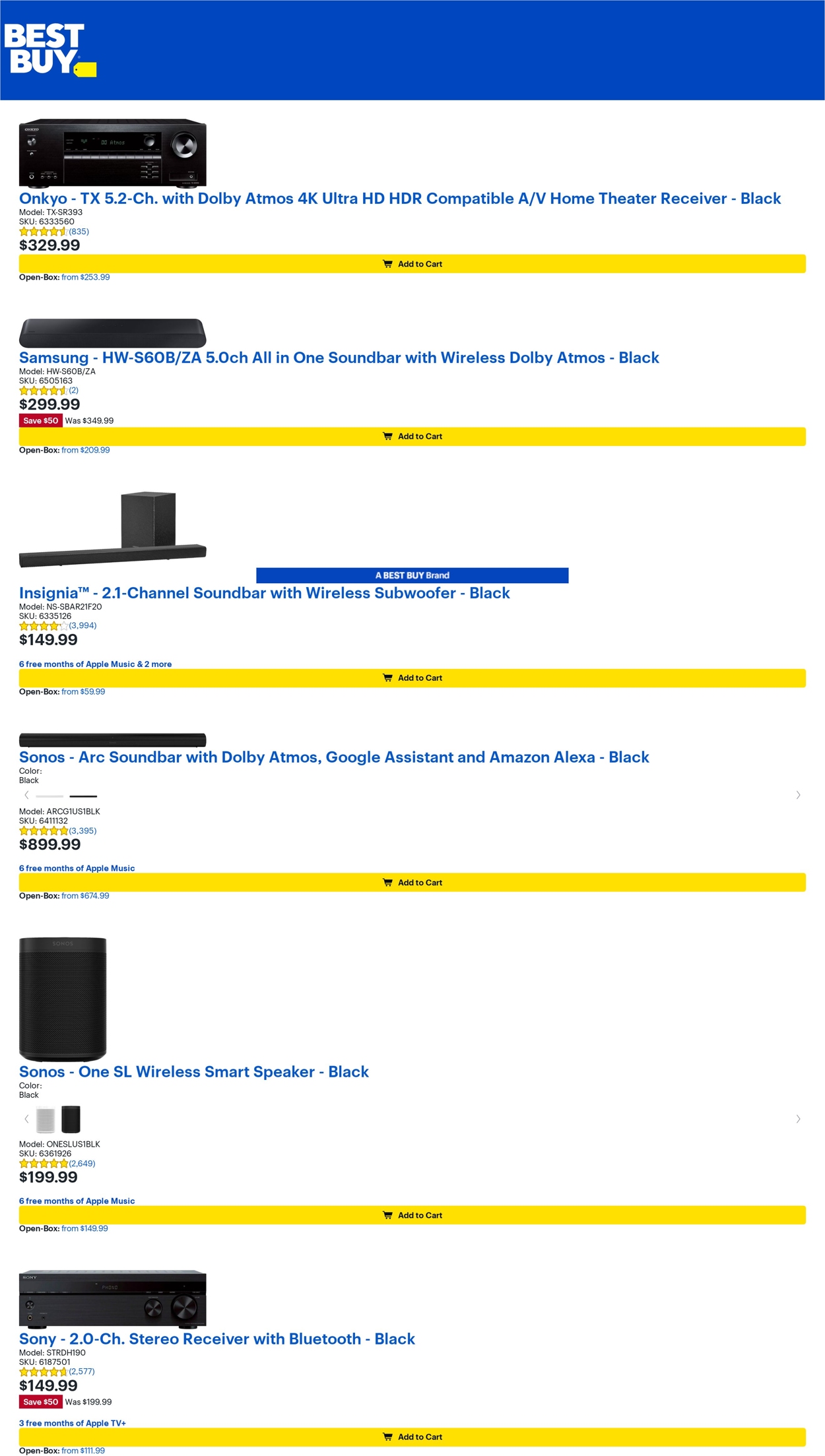 Best Buy Ad from 08/12/2022