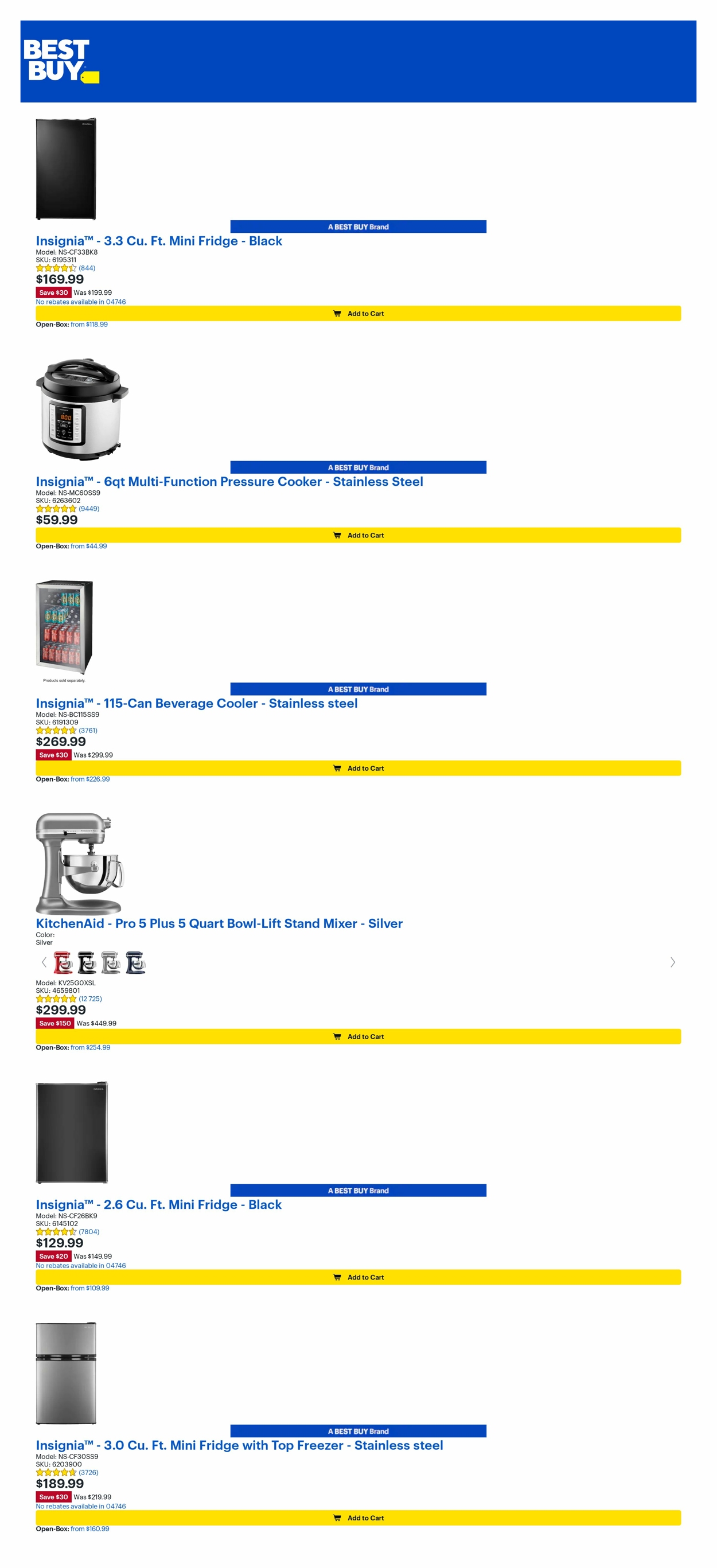 Best Buy Ad from 10/14/2022