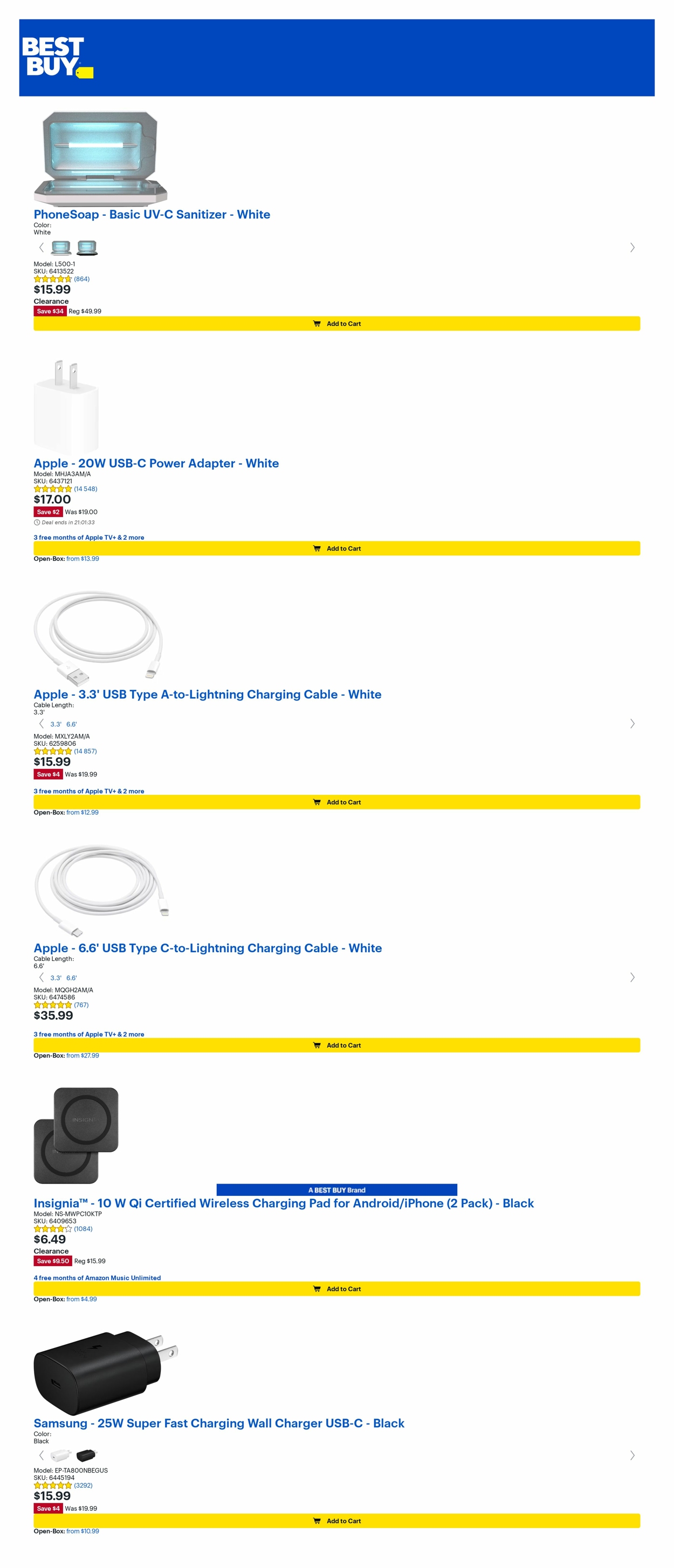 Best Buy Ad from 10/28/2022