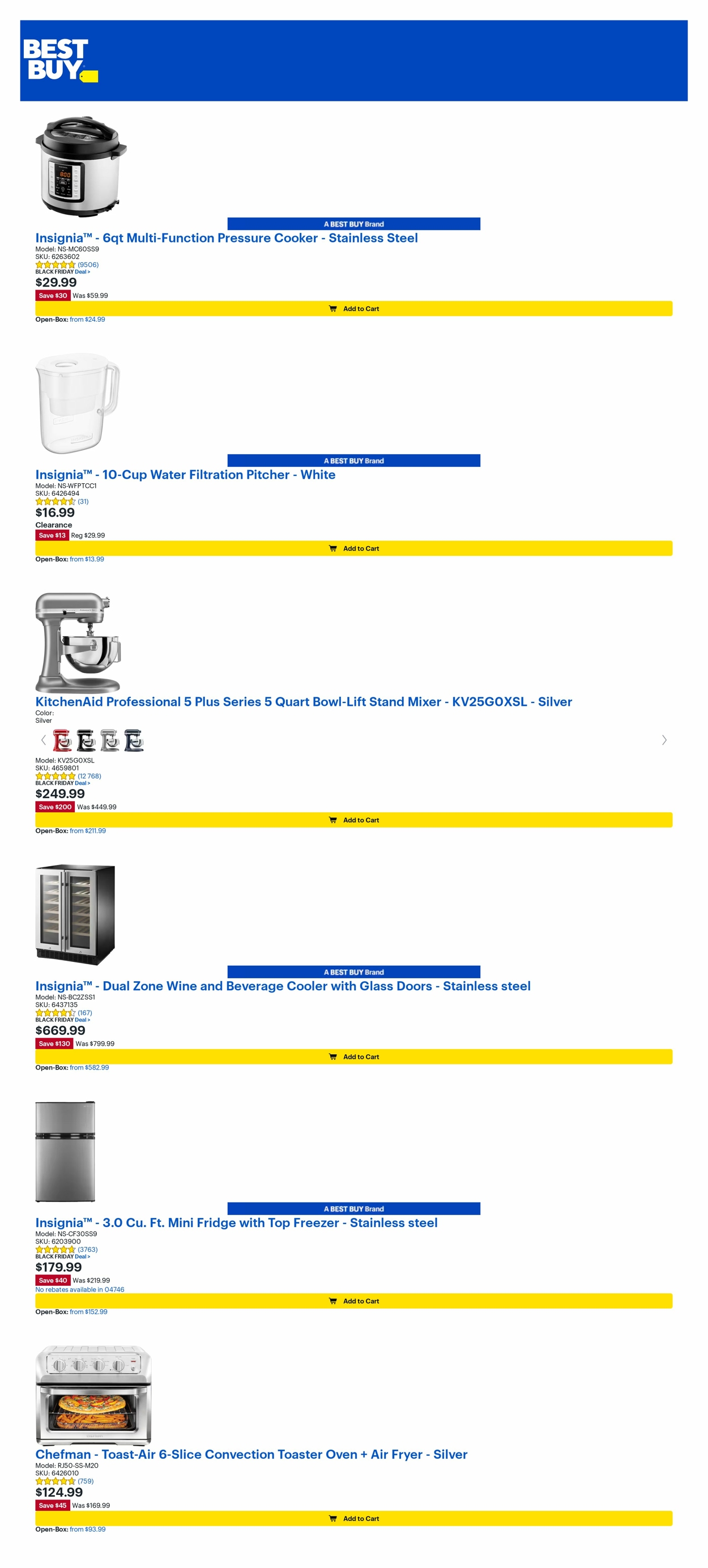 Best Buy Ad from 11/04/2022
