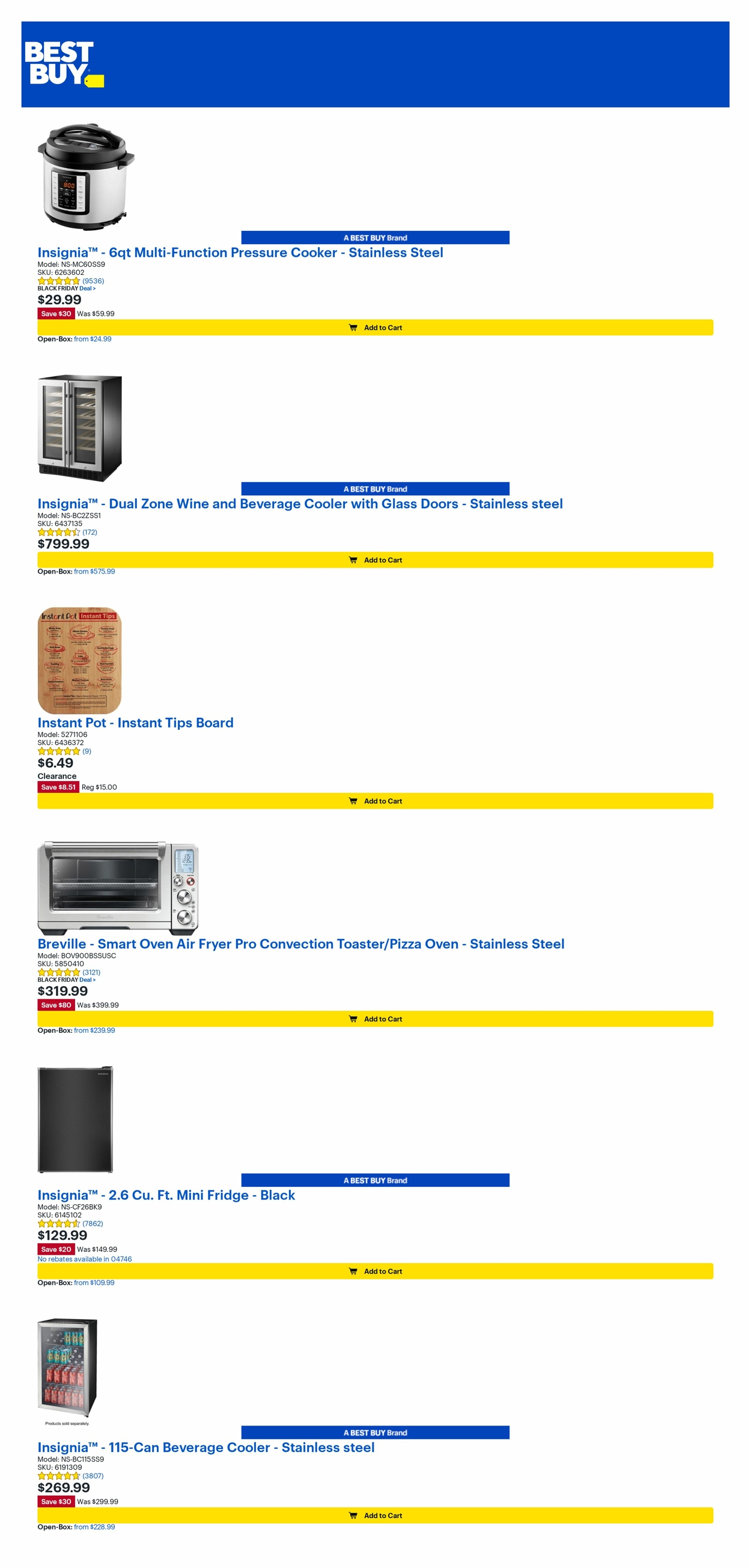 Best Buy Ad from 11/11/2022