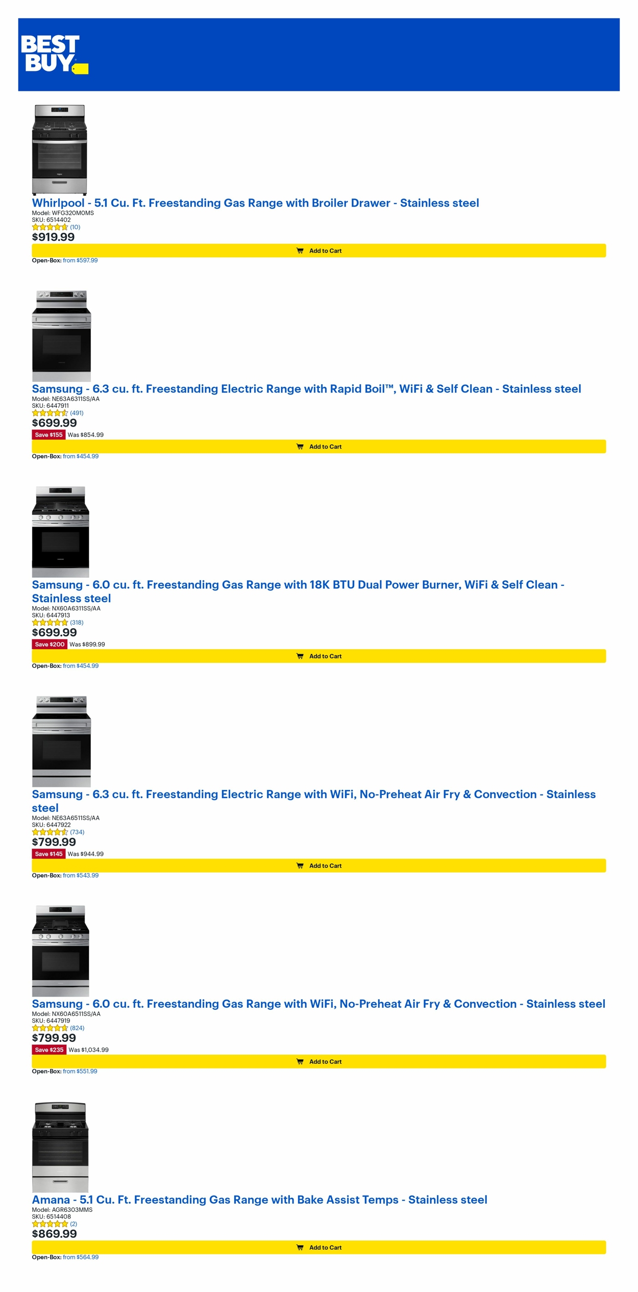 Best Buy Ad from 12/23/2022