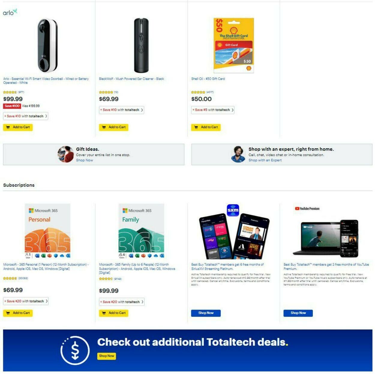 Best Buy Ad from 03/30/2023