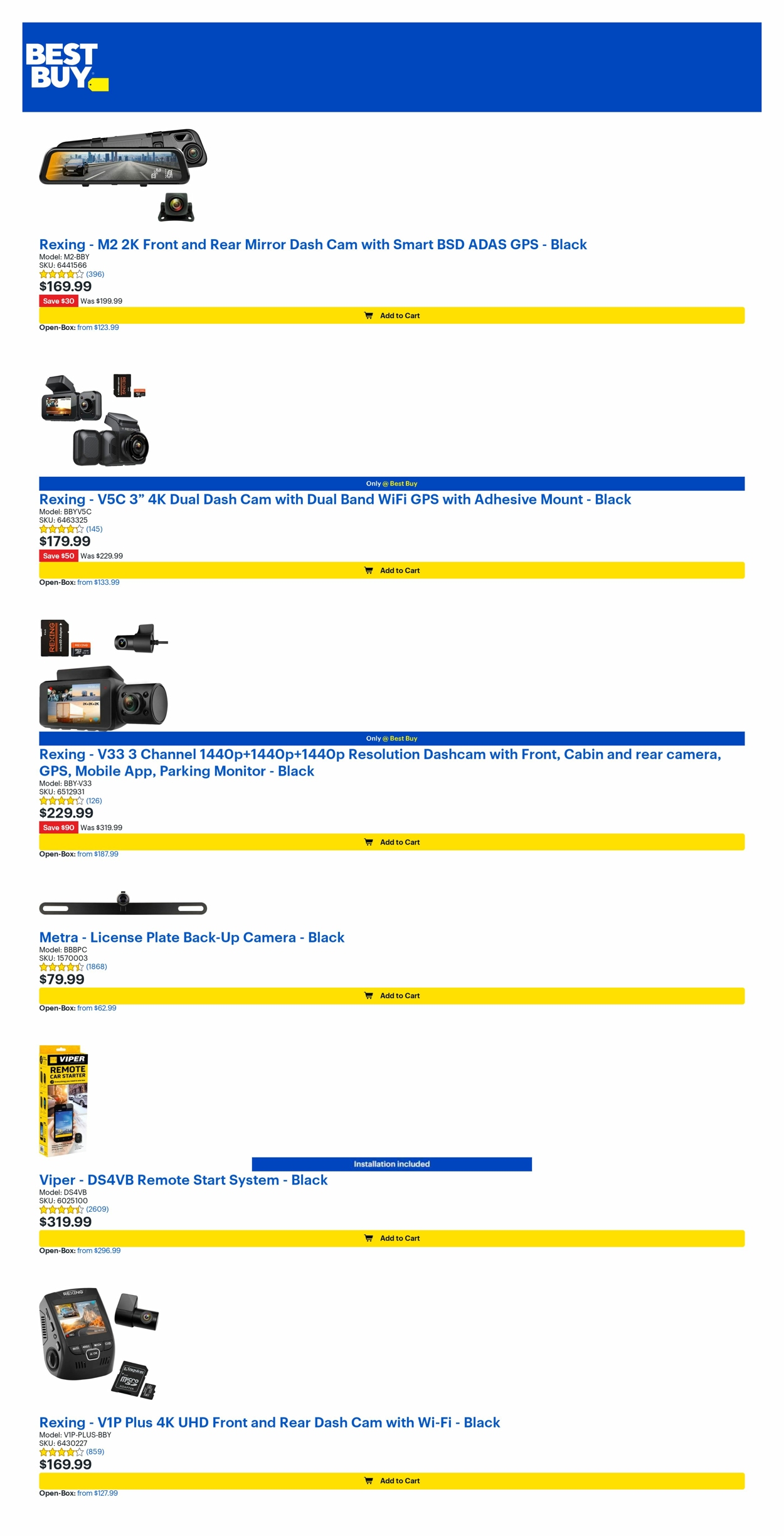 Best Buy Ad from 05/12/2023