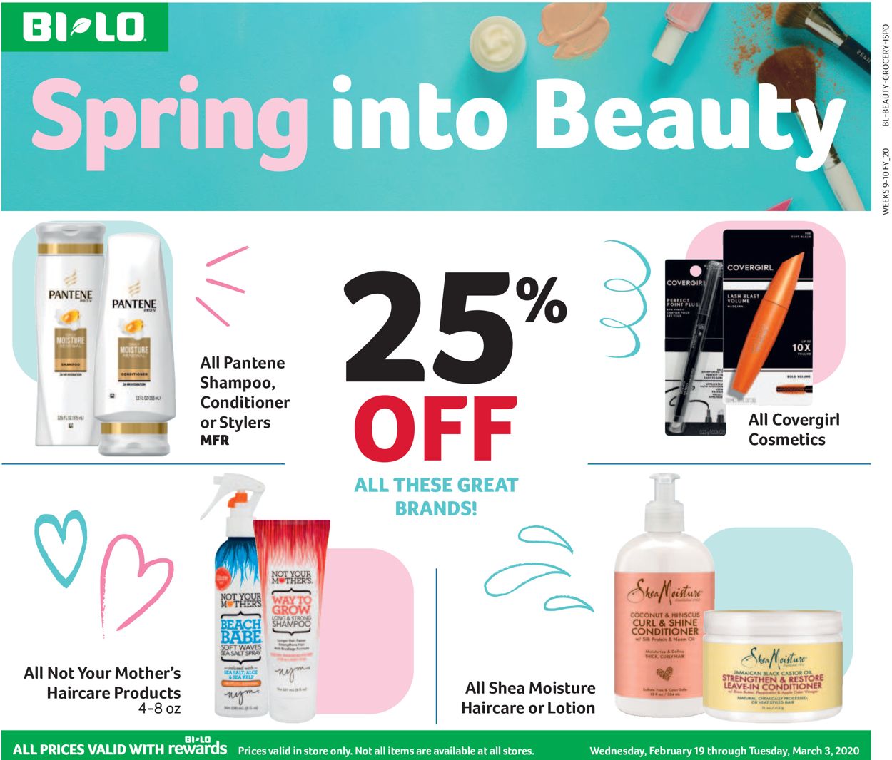 BI-LO Ad from 02/19/2020