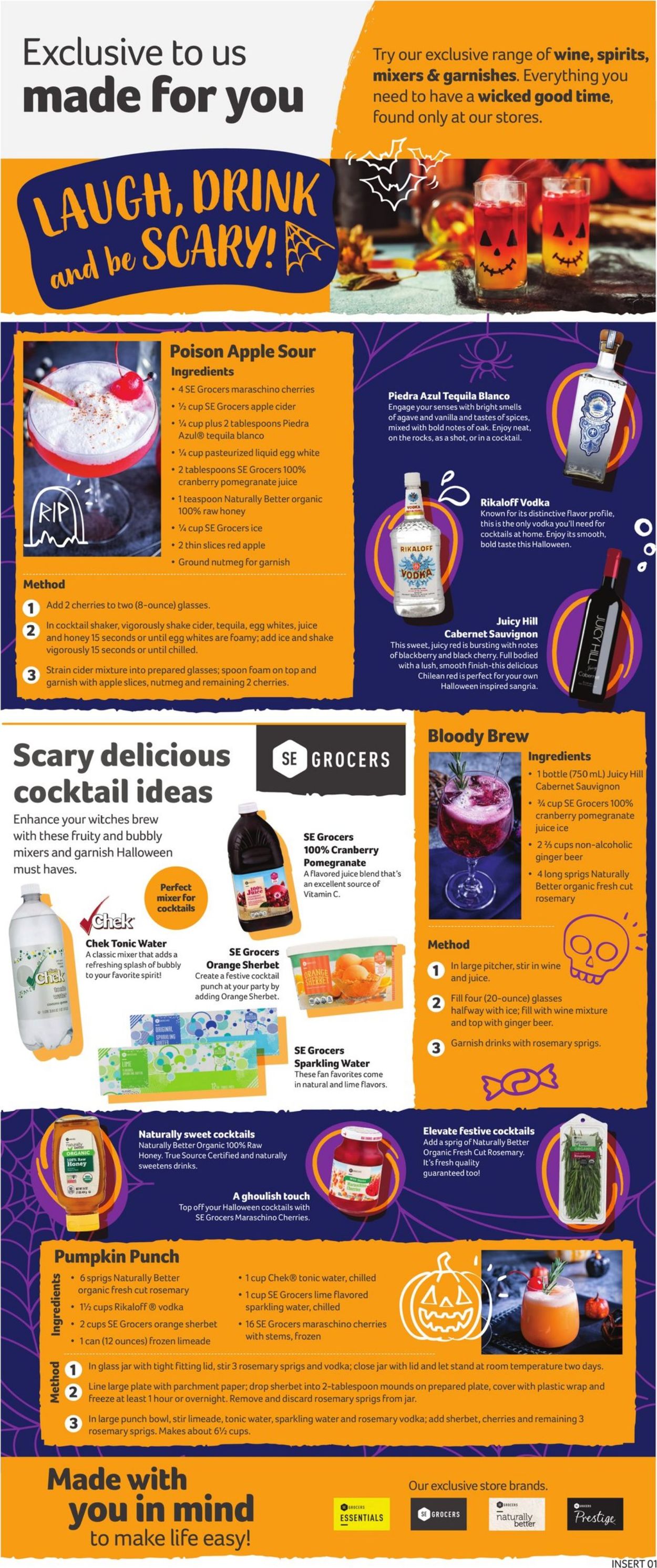 BI-LO Ad from 10/14/2020