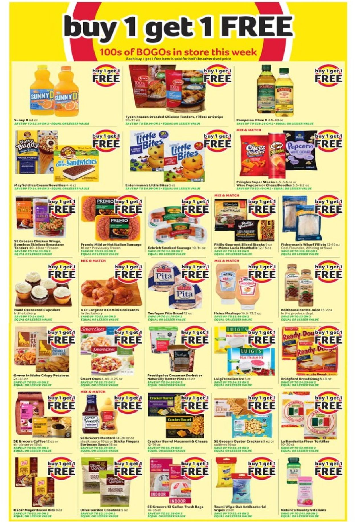 BI-LO Ad from 01/27/2021