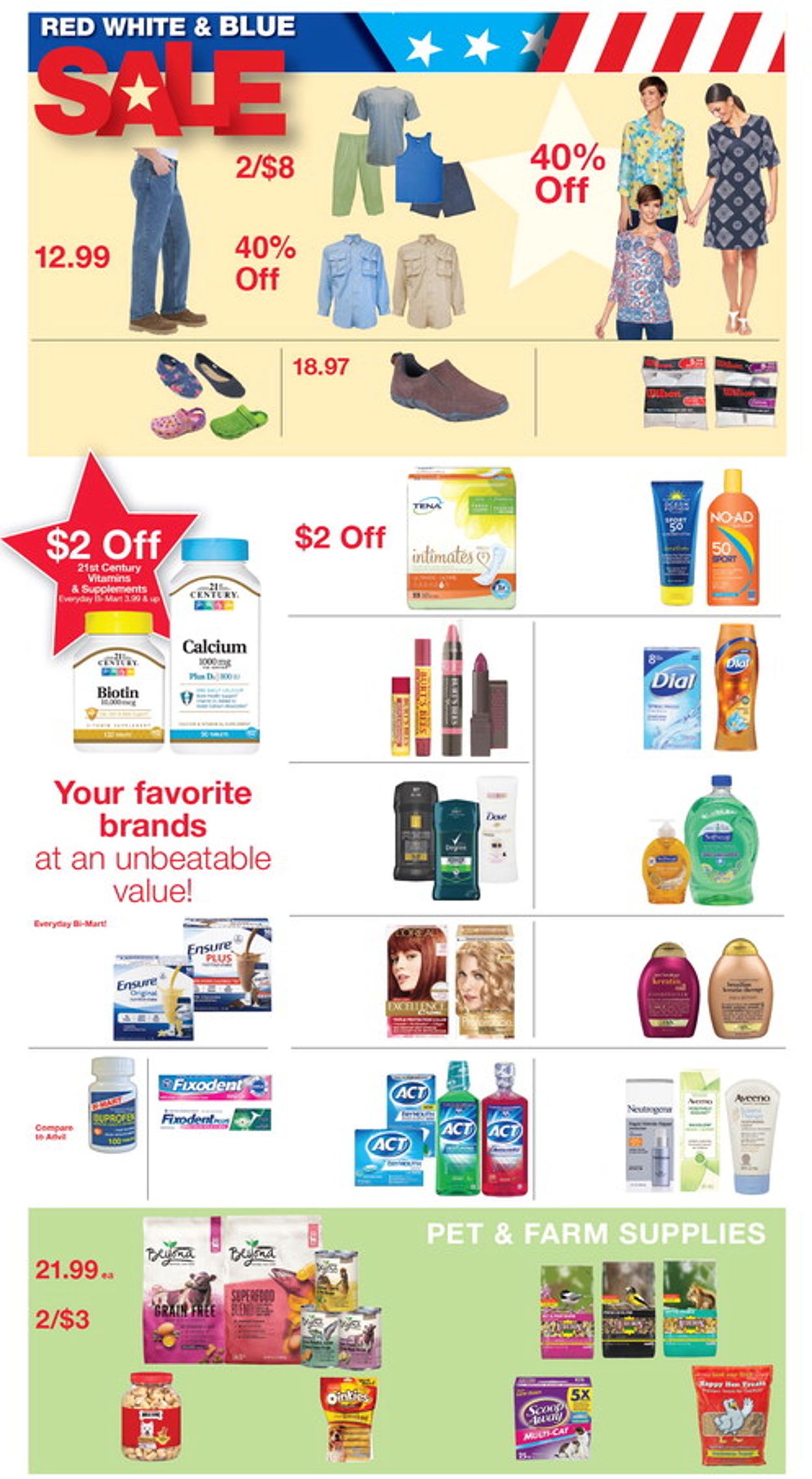 Bi-Mart Ad from 06/27/2019