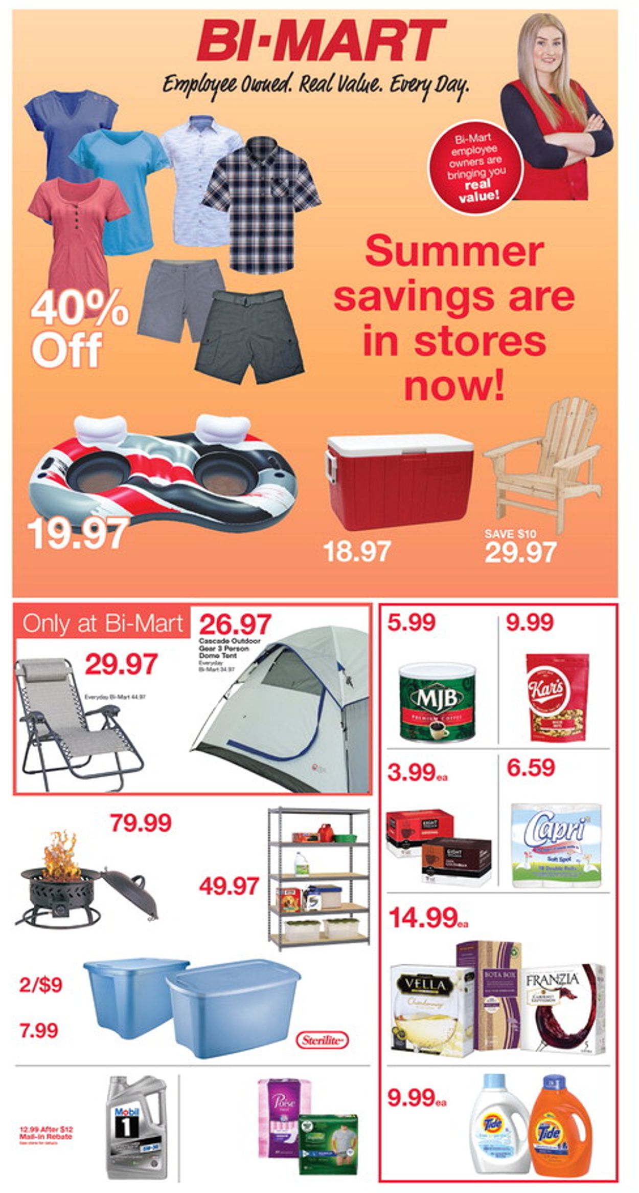Bi-Mart Ad from 07/18/2019