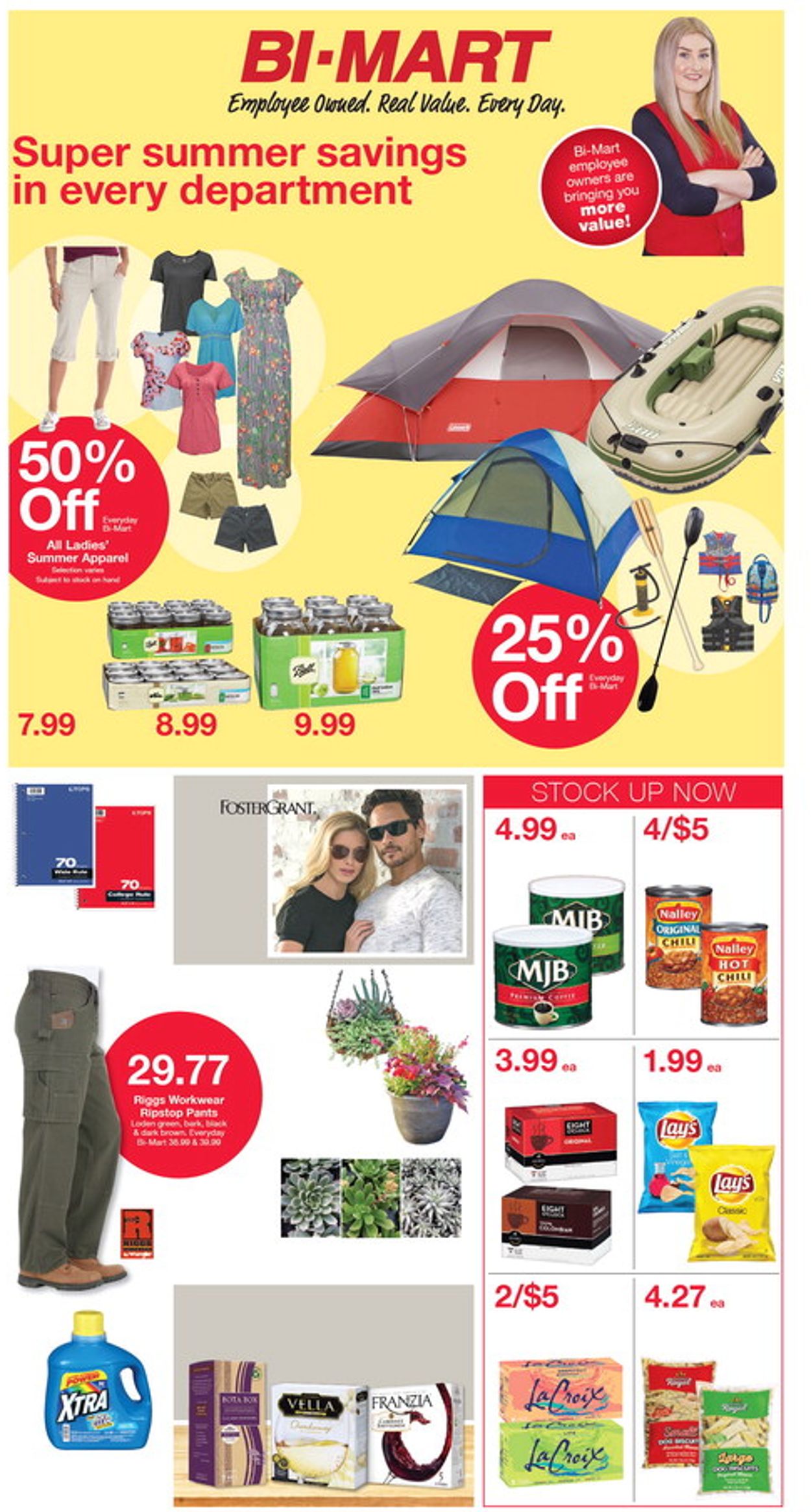 Bi-Mart Ad from 08/15/2019