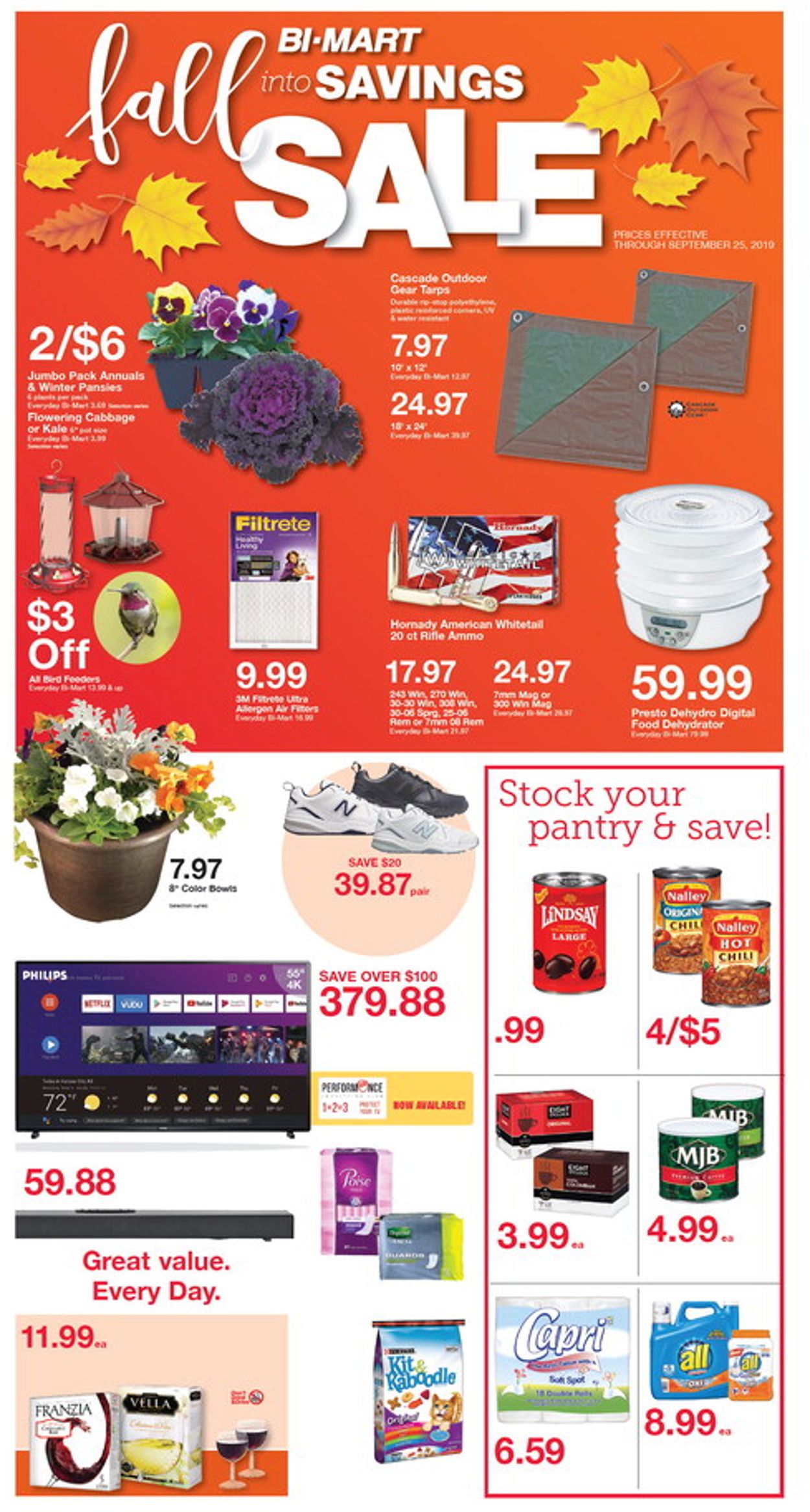 Bi-Mart Ad from 09/19/2019