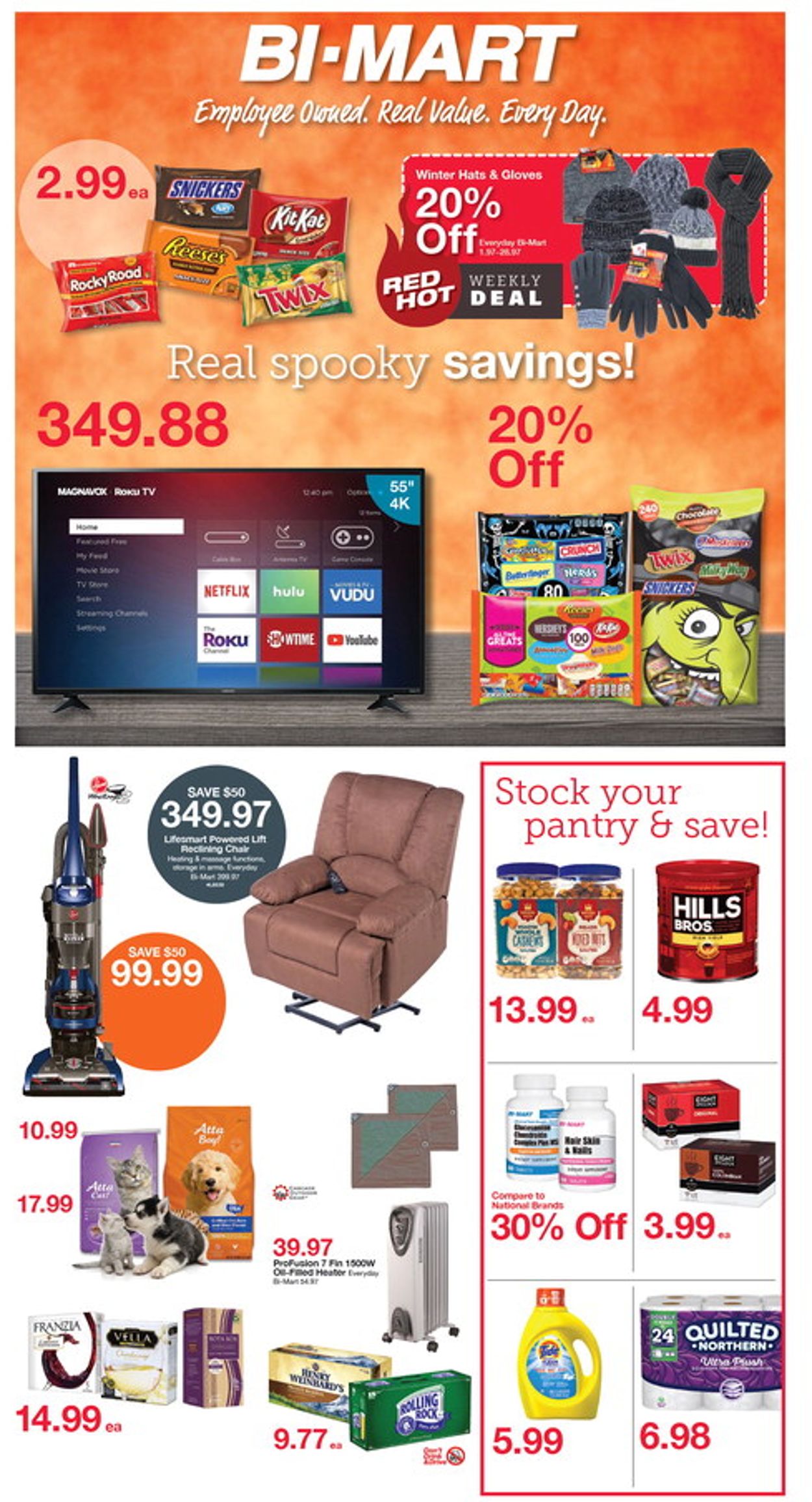 Bi-Mart Ad from 10/24/2019
