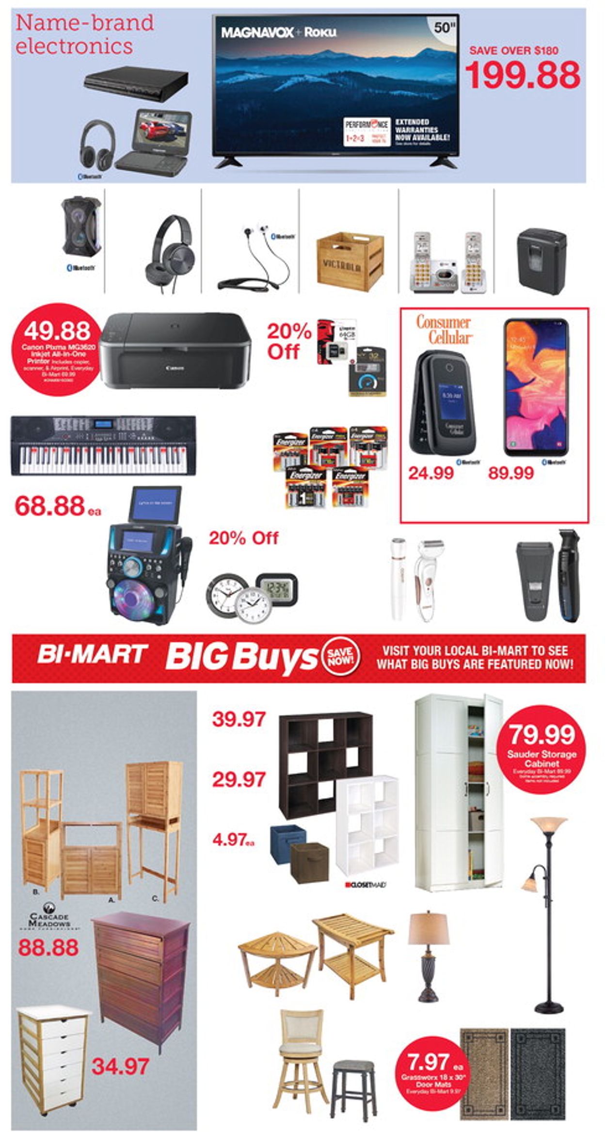 Bi-Mart Ad from 11/21/2019