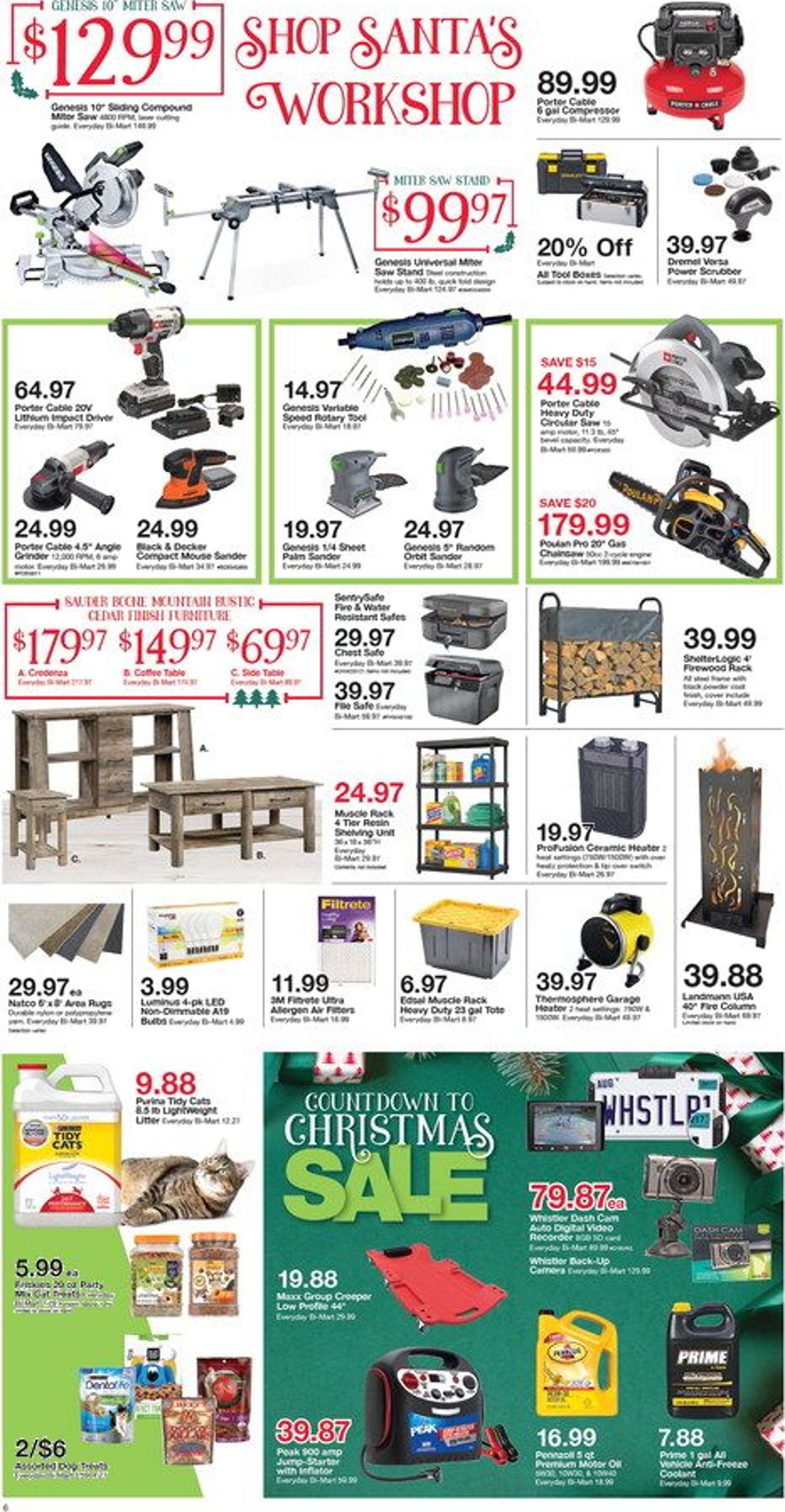 Bi-Mart Ad from 12/15/2019