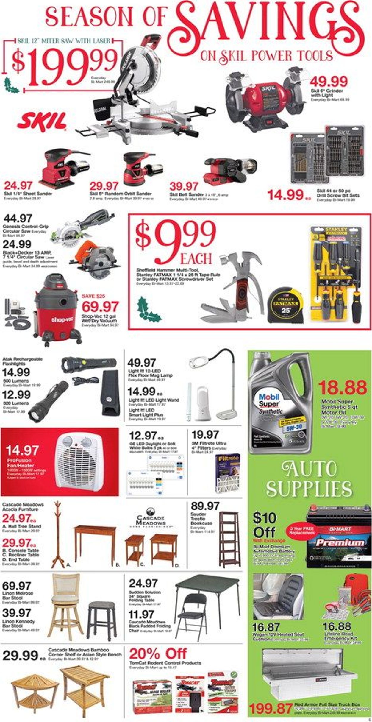 Bi-Mart Ad from 12/19/2019