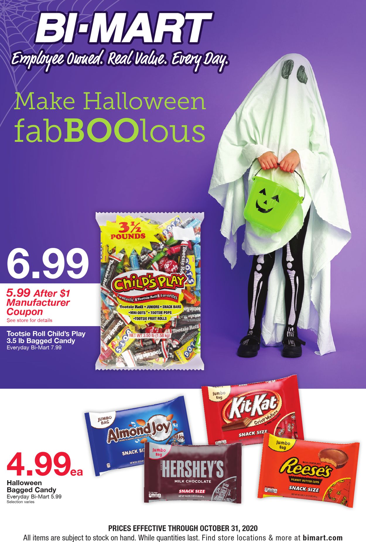 Bi-Mart Ad from 10/21/2020