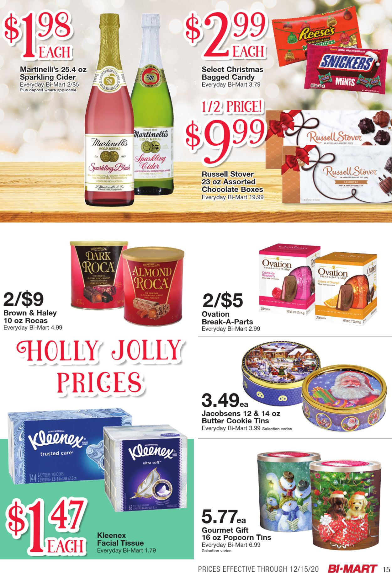 Bi-Mart Ad from 12/01/2020