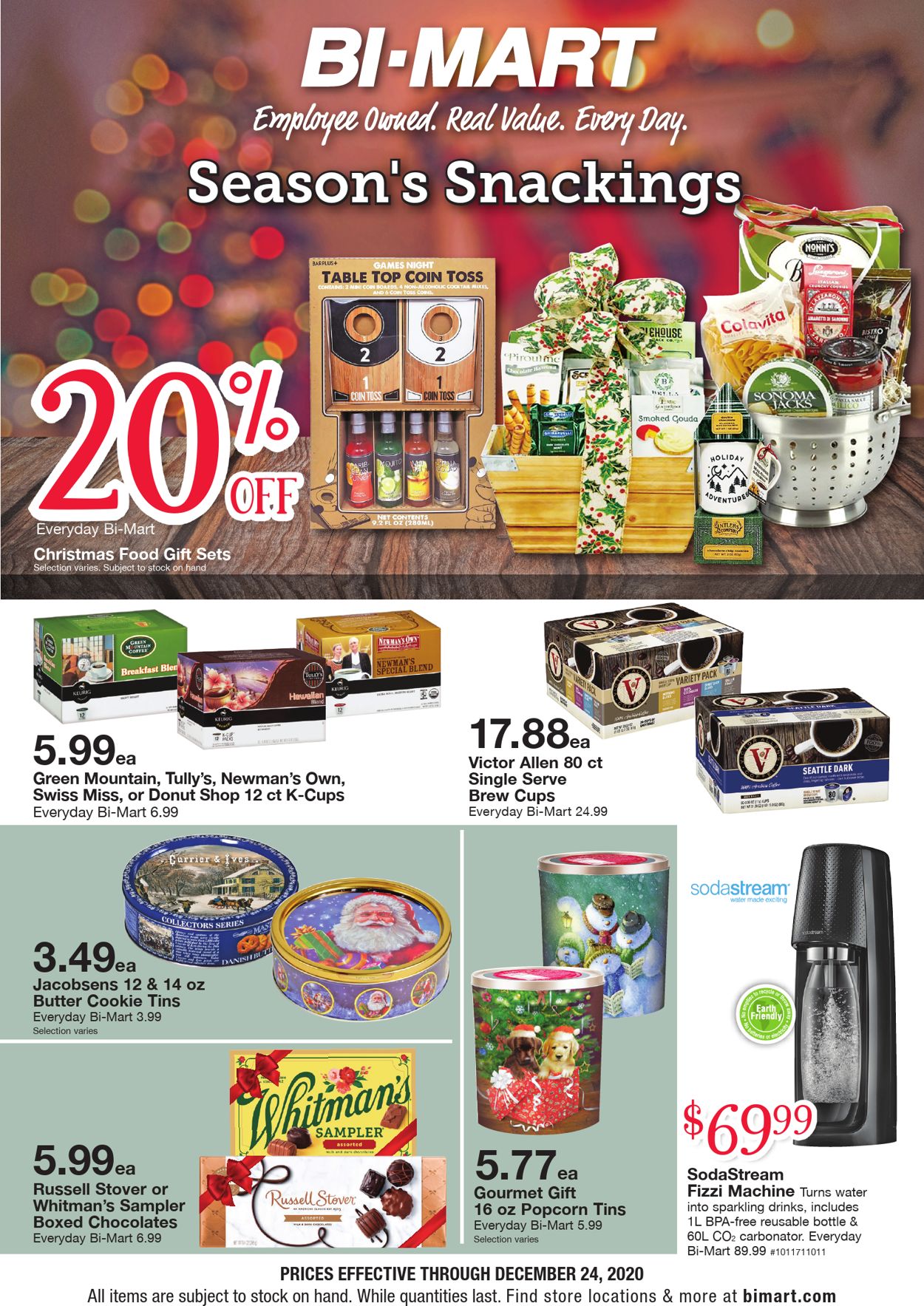 Bi-Mart Ad from 12/16/2020
