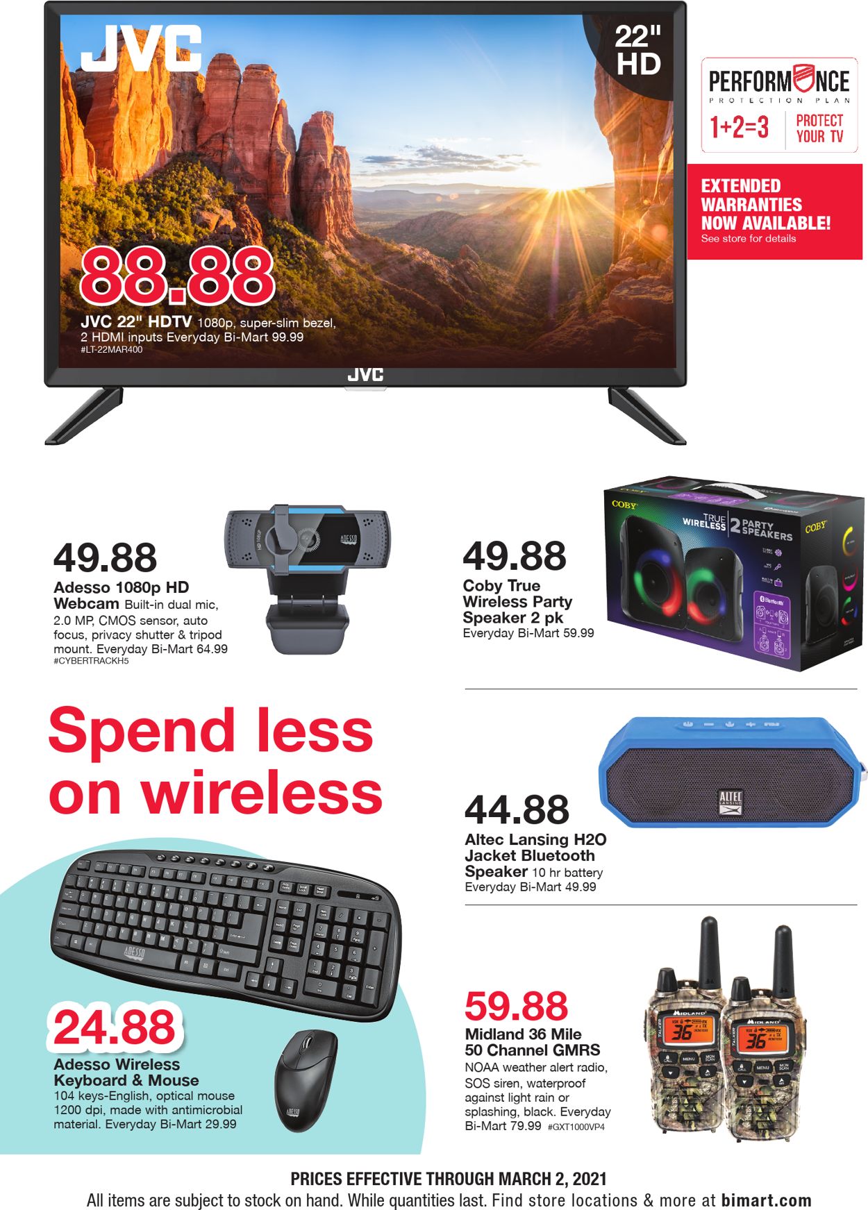 Bi-Mart Ad from 02/17/2021