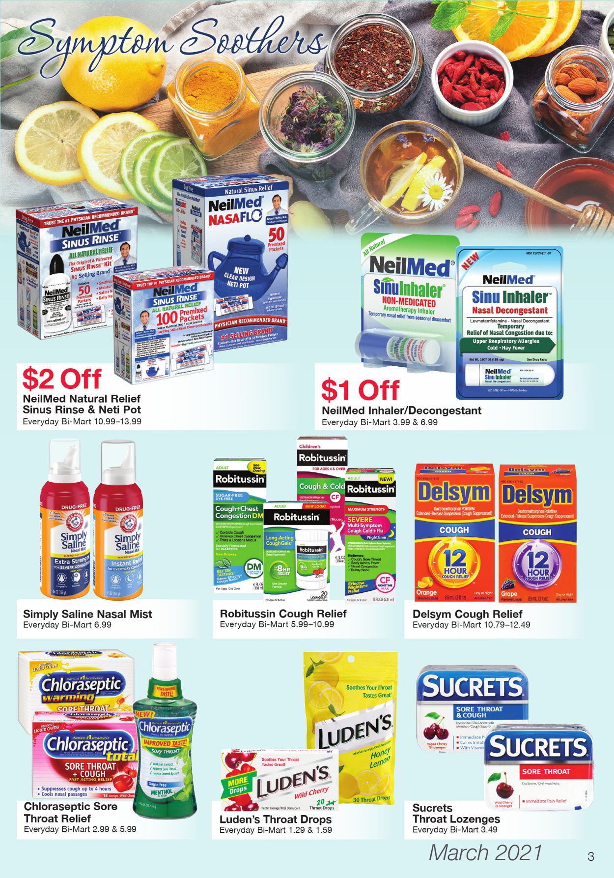 Bi-Mart Ad from 03/01/2021