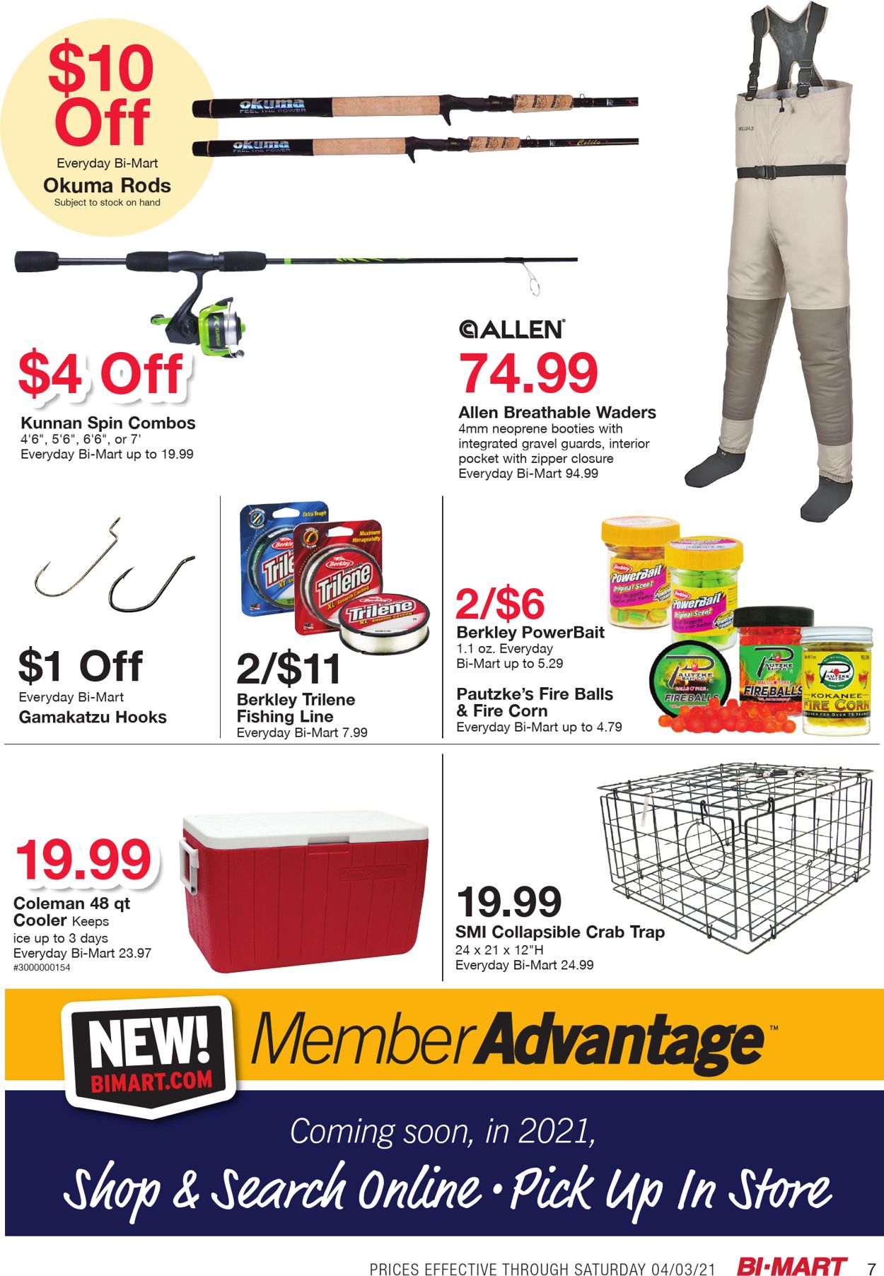 Bi-Mart Ad from 03/23/2021