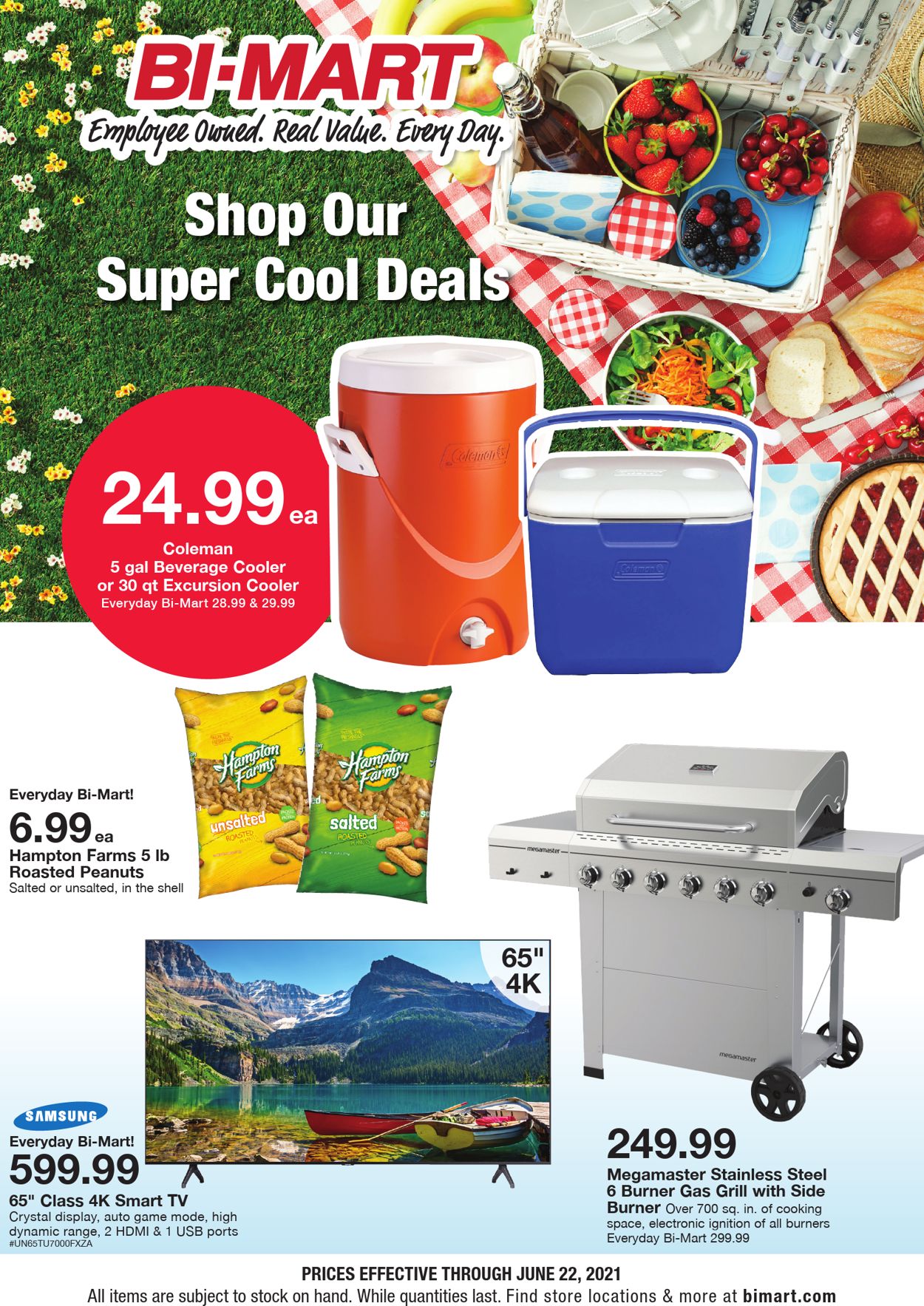 Bi-Mart Ad from 06/16/2021