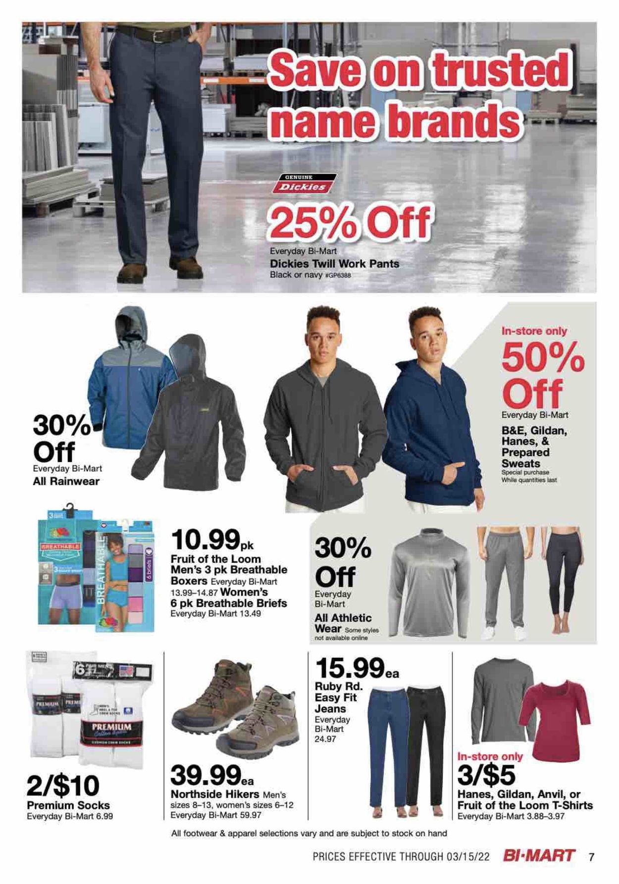 Bi-Mart Ad from 02/15/2022