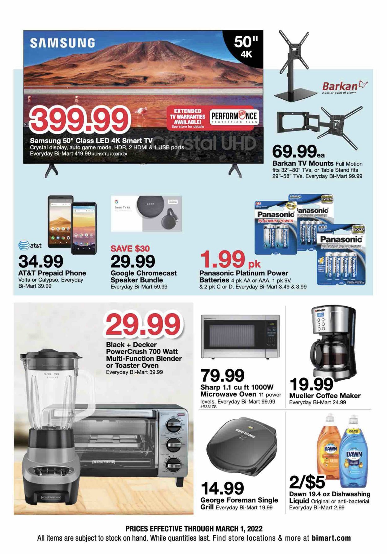 Bi-Mart Ad from 02/16/2022