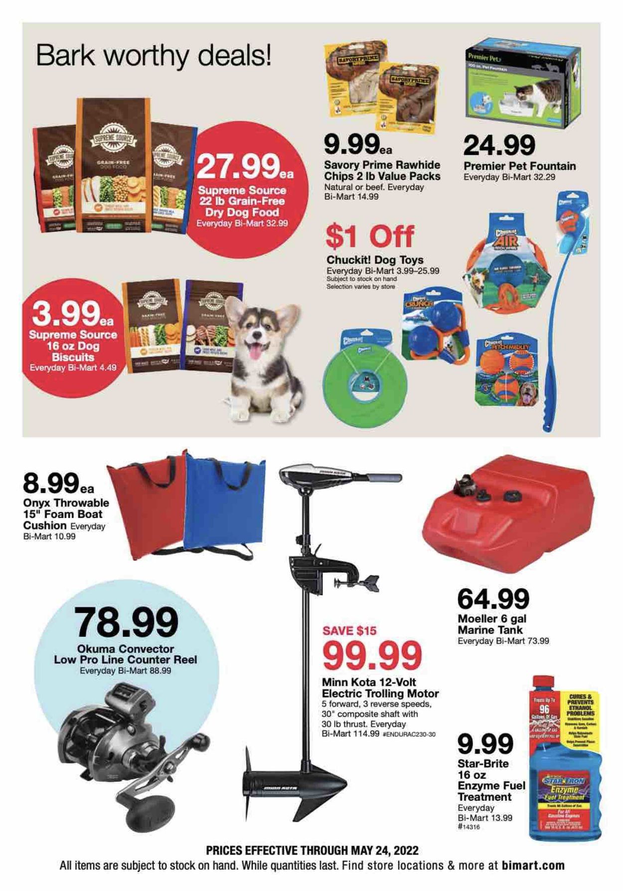 Bi-Mart Ad from 05/11/2022