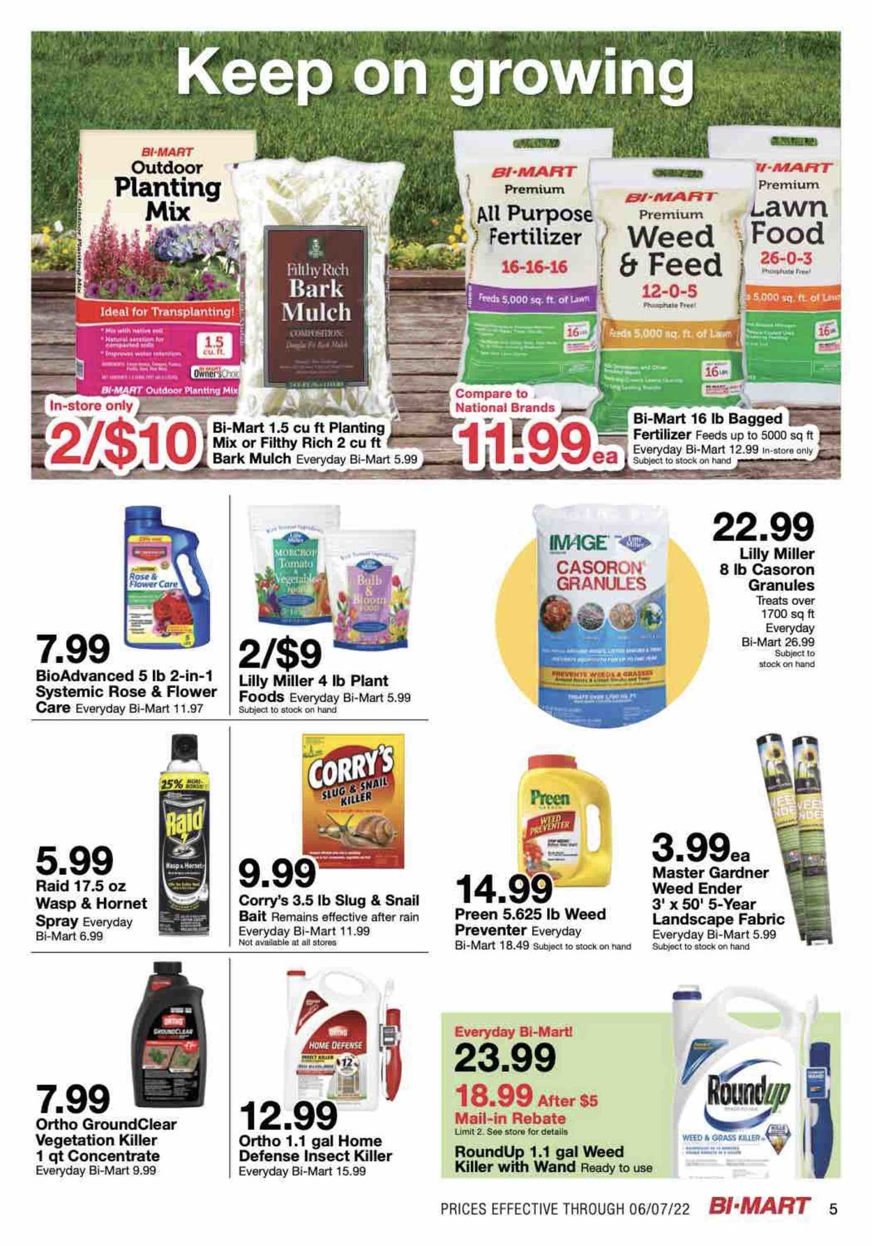 Bi-Mart Ad from 05/24/2022