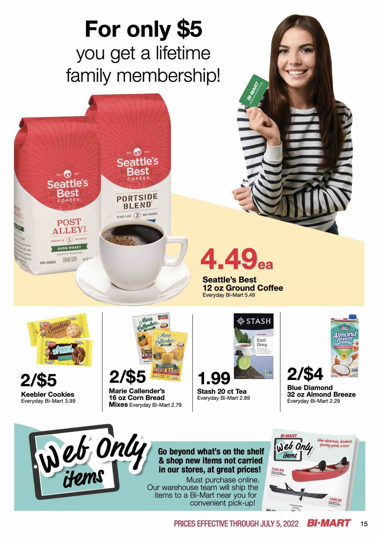 Bi-Mart Ad from 06/21/2022