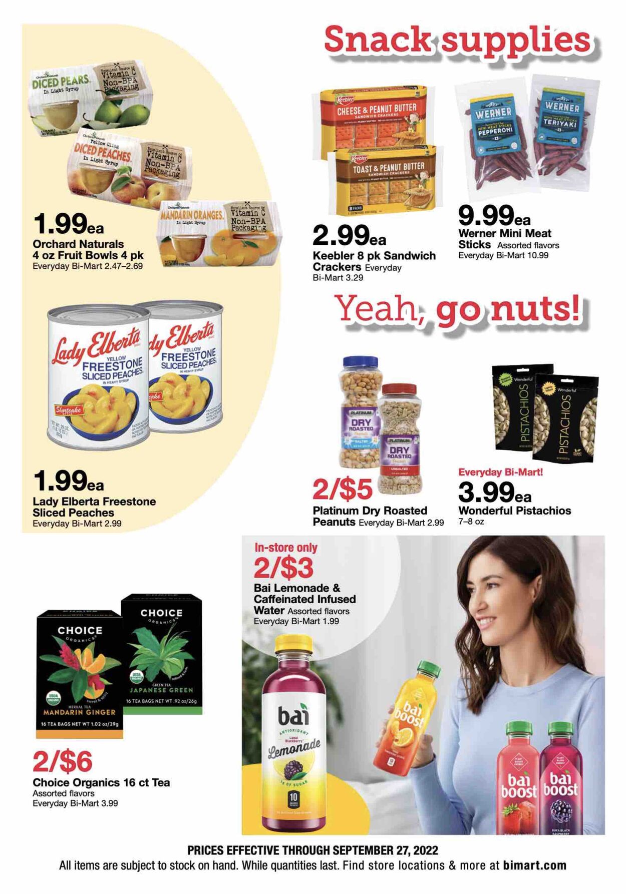 Bi-Mart Ad from 09/14/2022