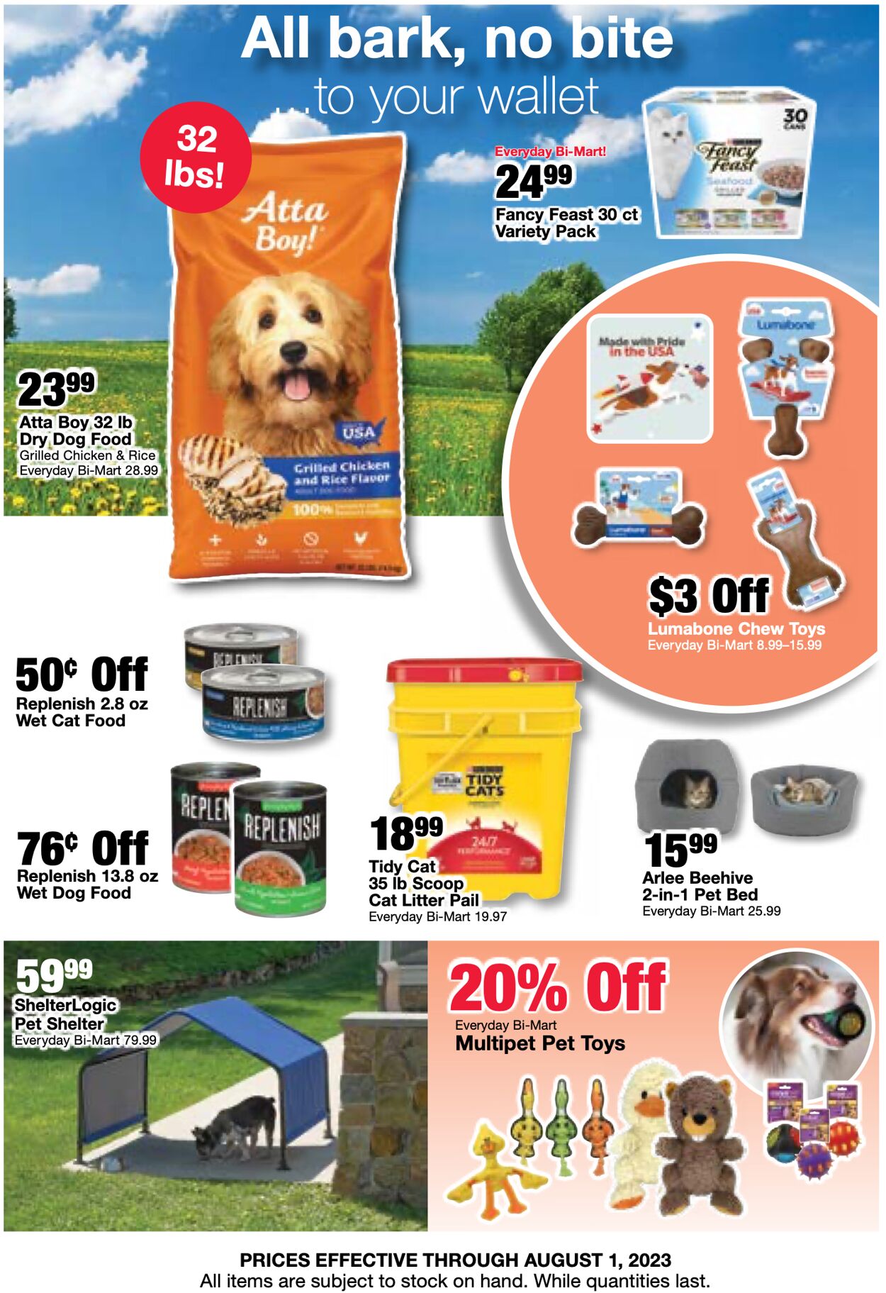 Bi-Mart Ad from 07/26/2023