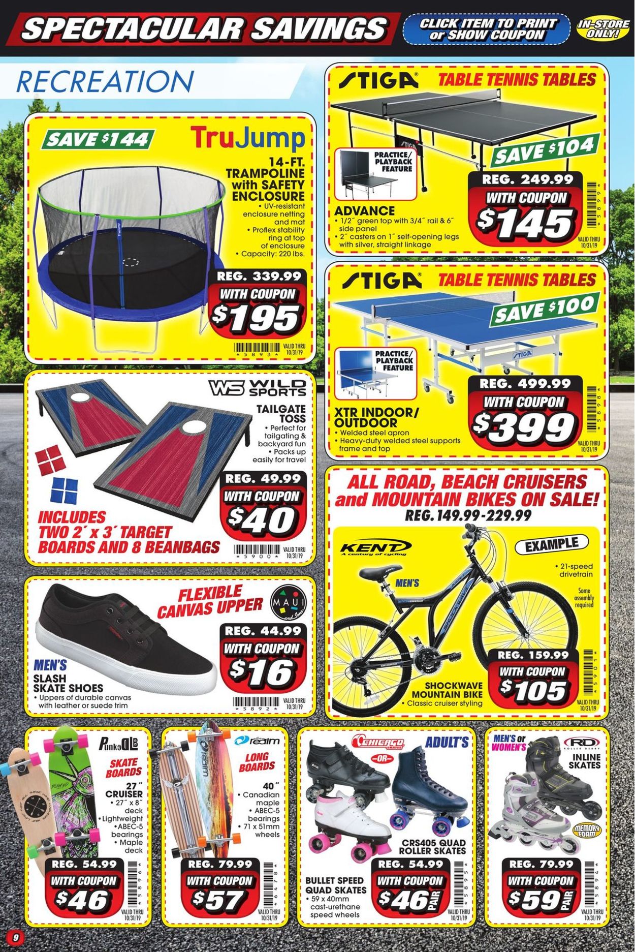 Big 5 Ad from 10/25/2019