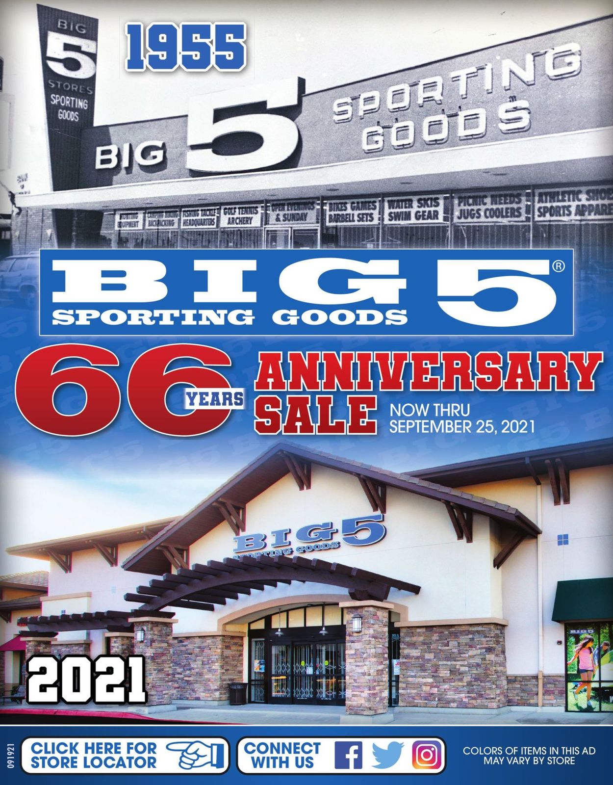 Big 5 Ad from 09/19/2021