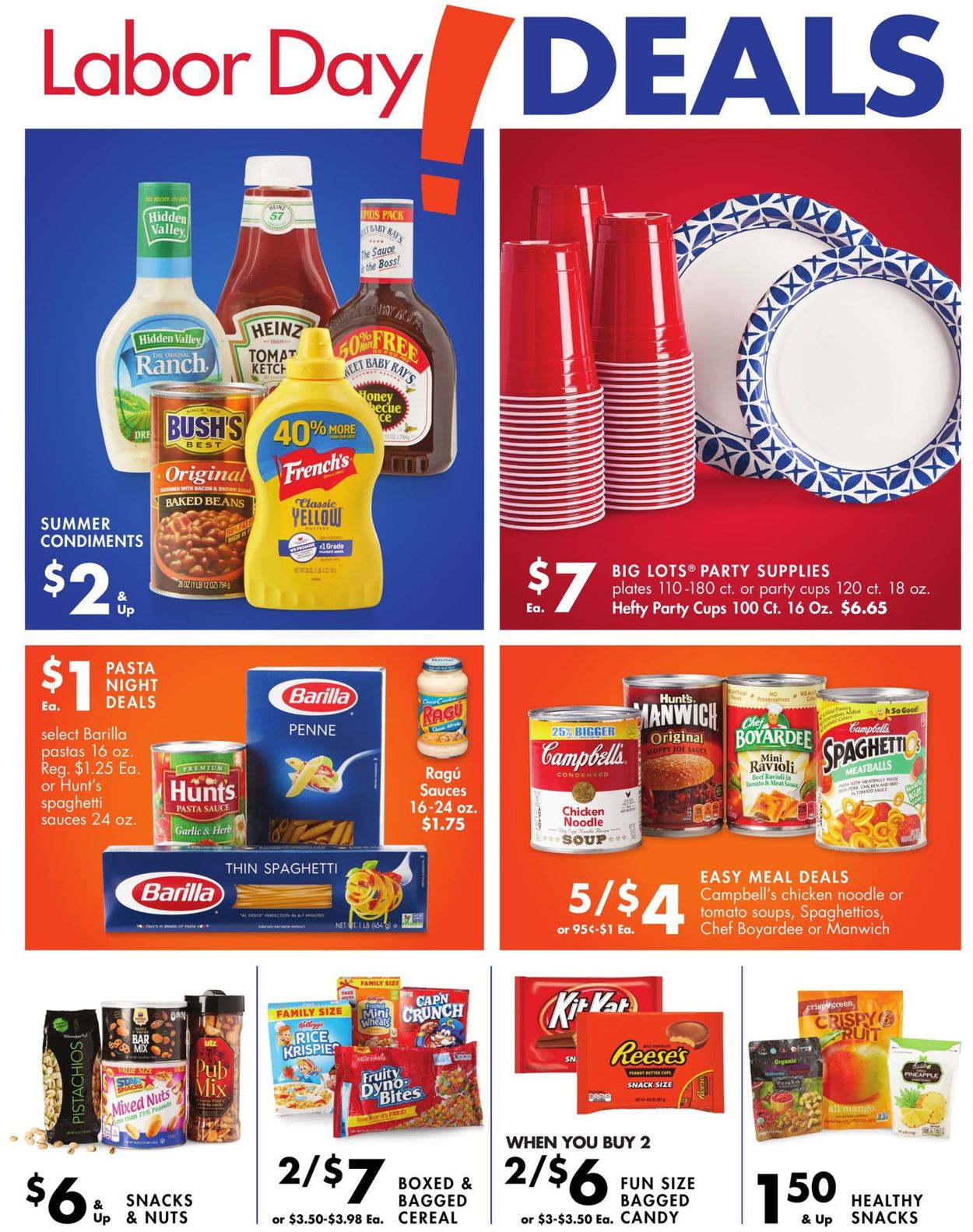 Big Lots Ad from 08/24/2019
