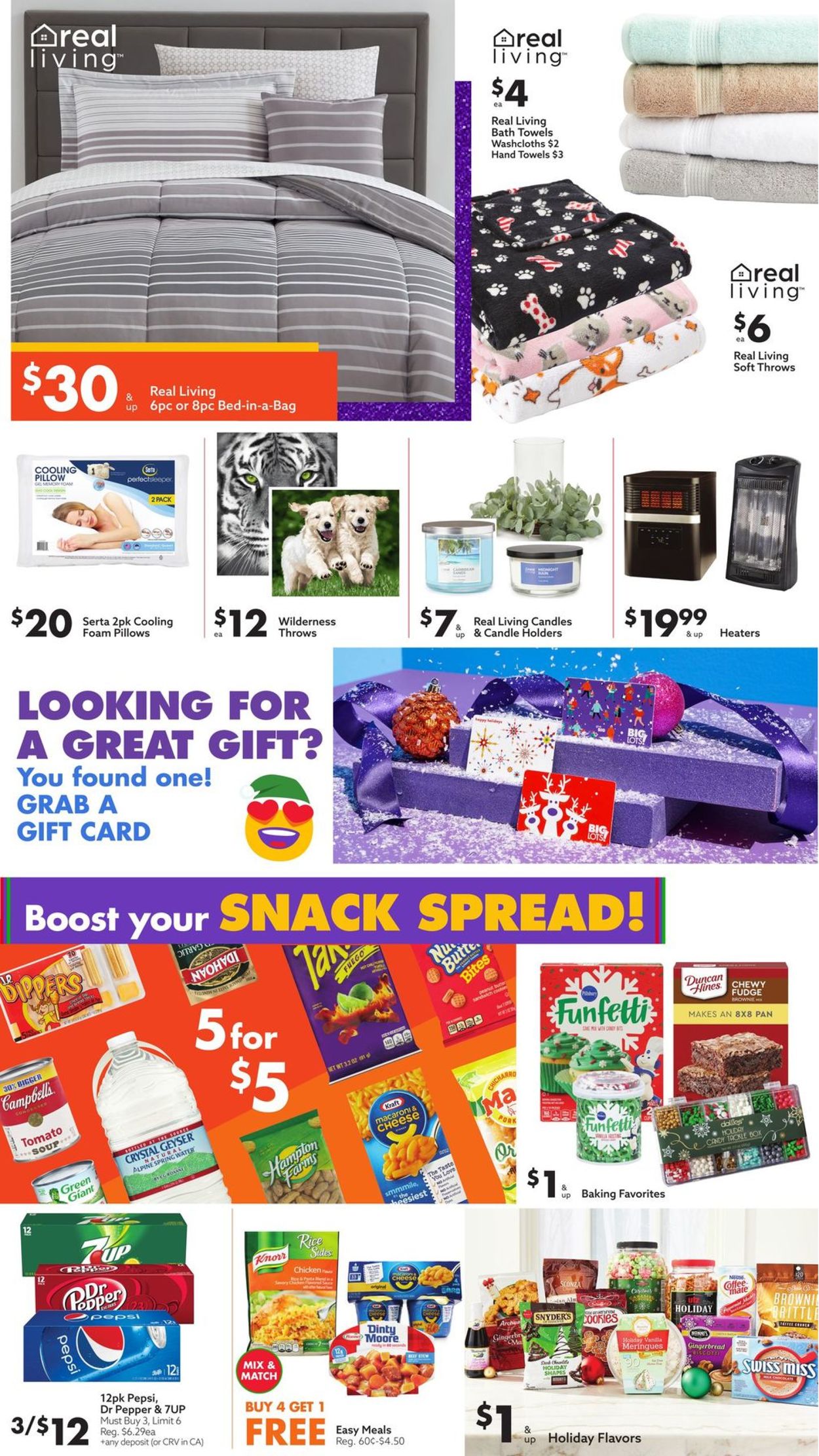 Big Lots Ad from 11/27/2021