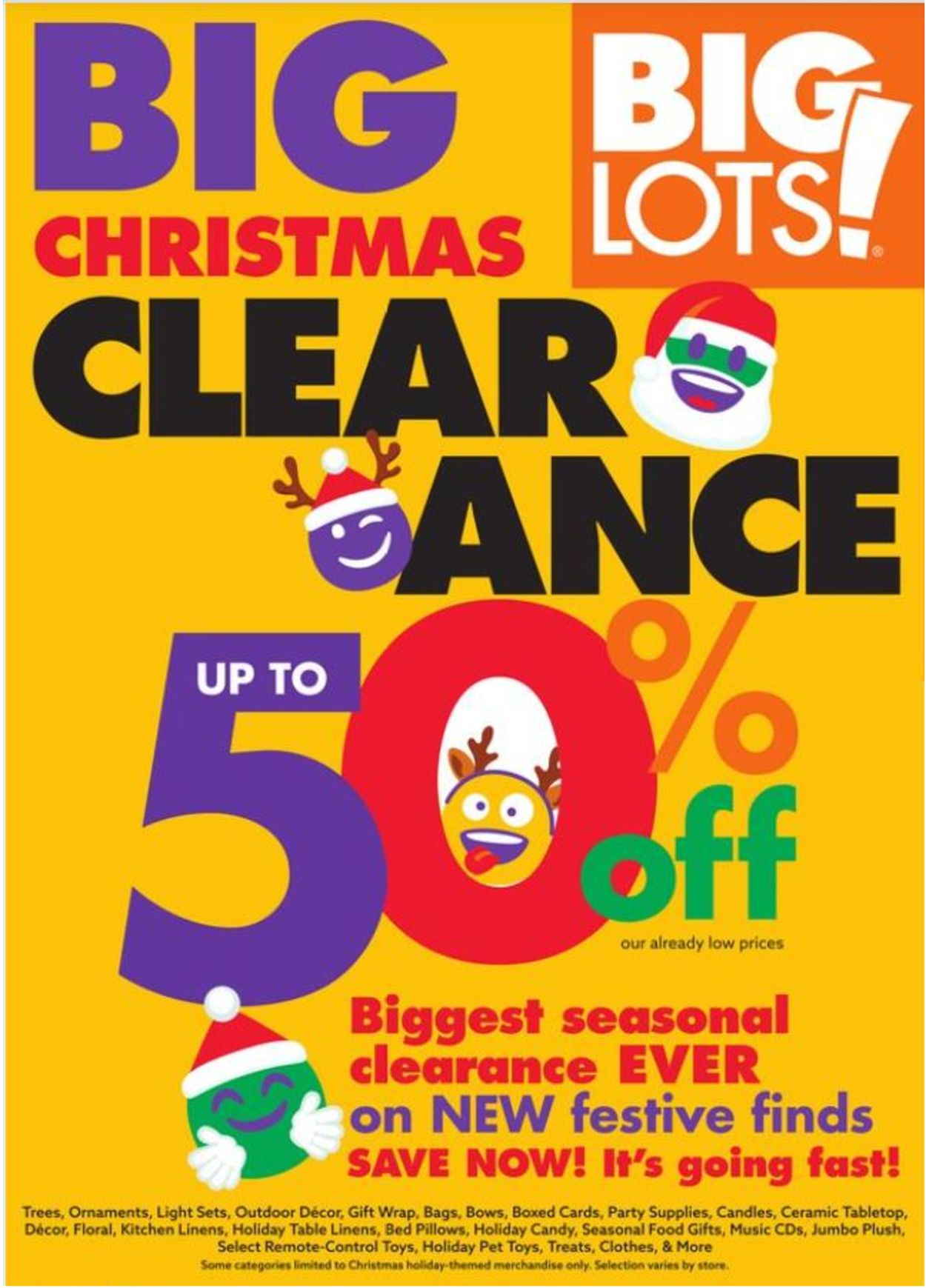 Big Lots Ad from 01/02/2022