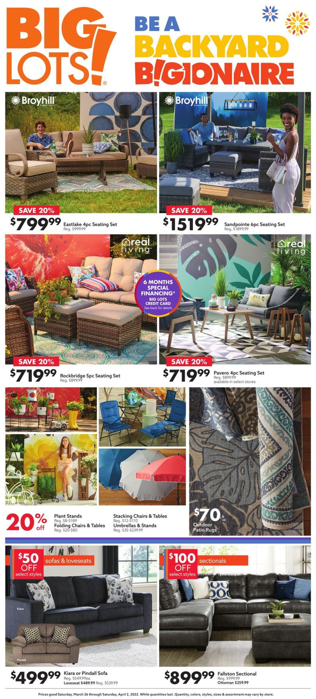 Big Lots Ad from 03/26/2022