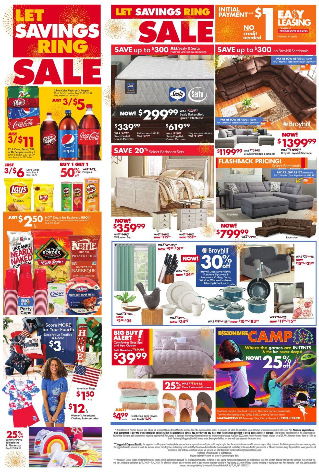 Big Lots Ad from 06/17/2022