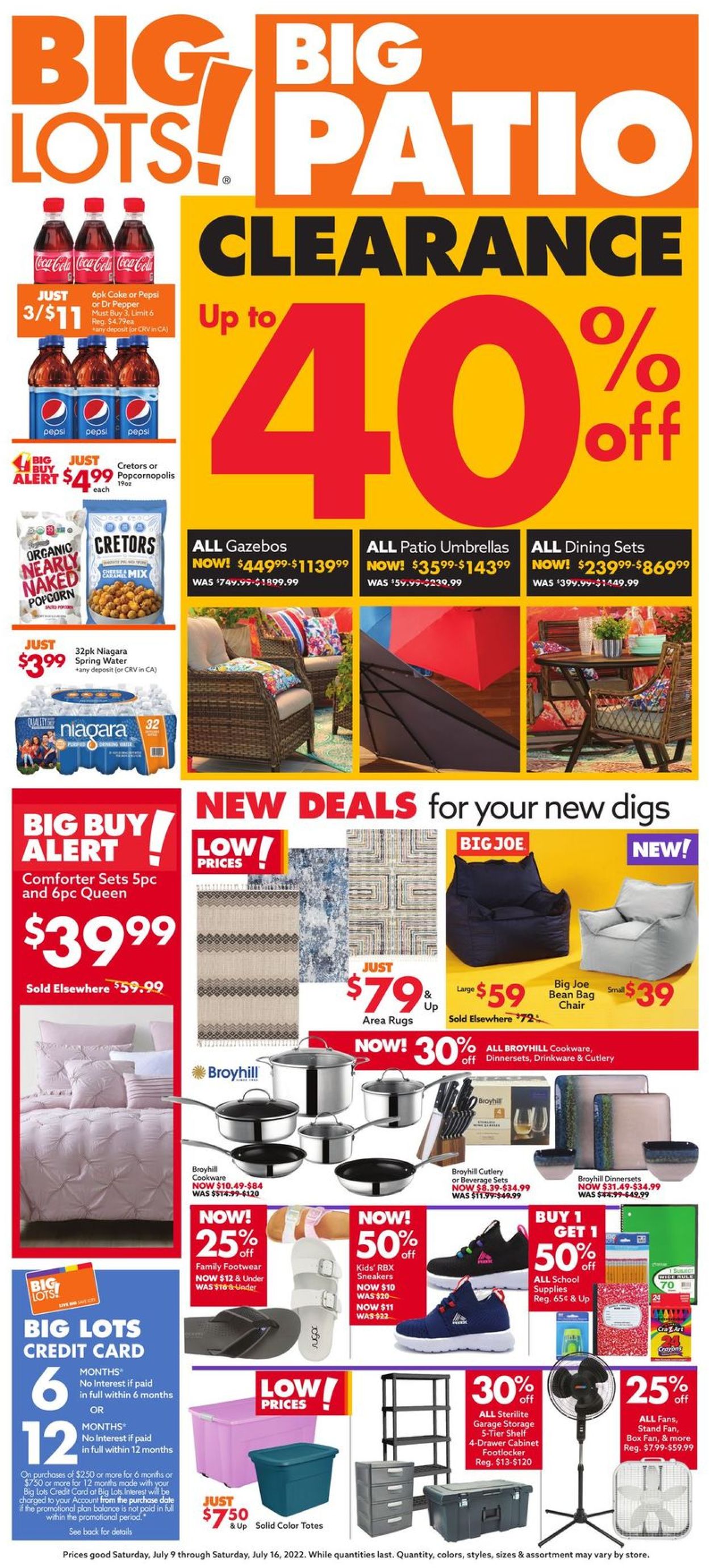 Big Lots Ad from 07/09/2022