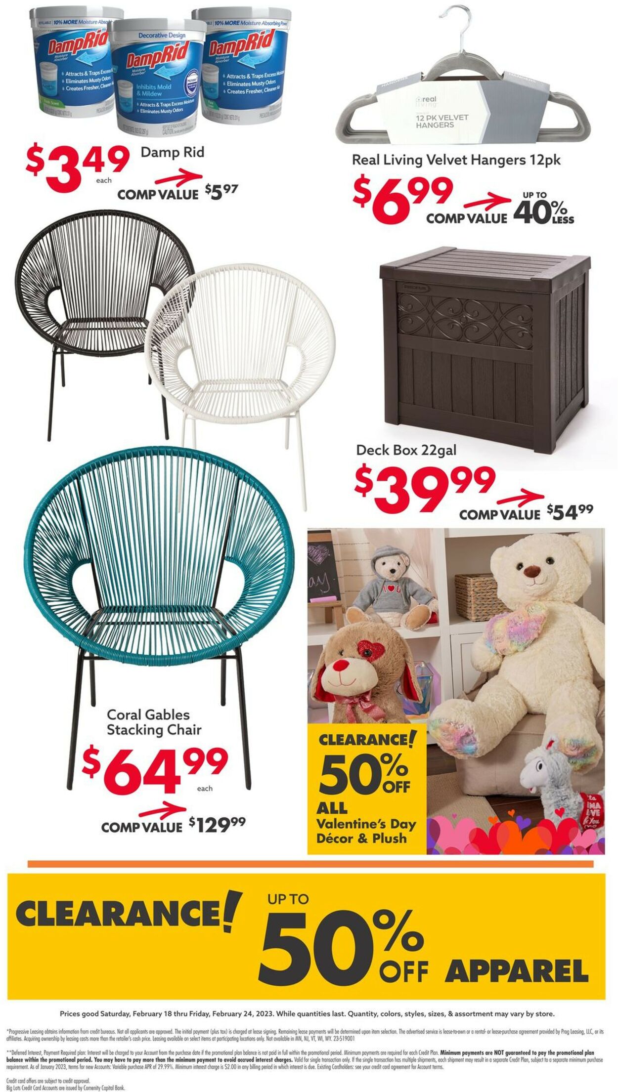 Big Lots Ad from 02/18/2023