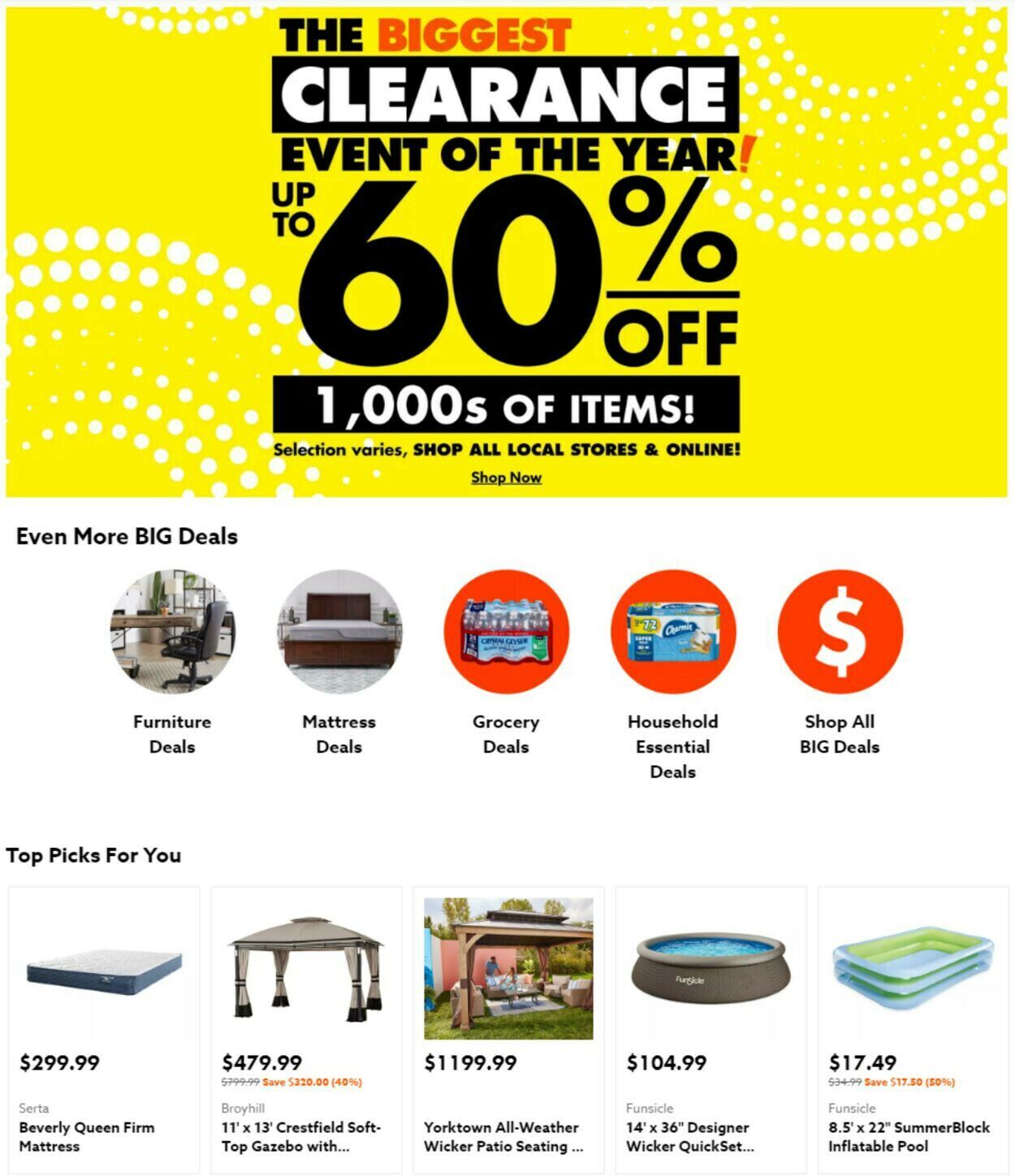 Big Lots Ad from 07/23/2023