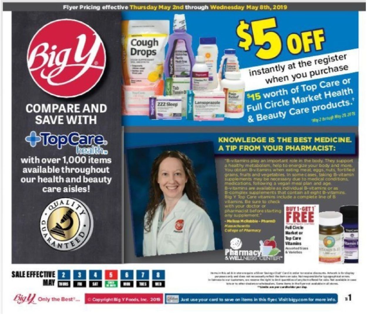 Big Y Ad from 05/02/2019